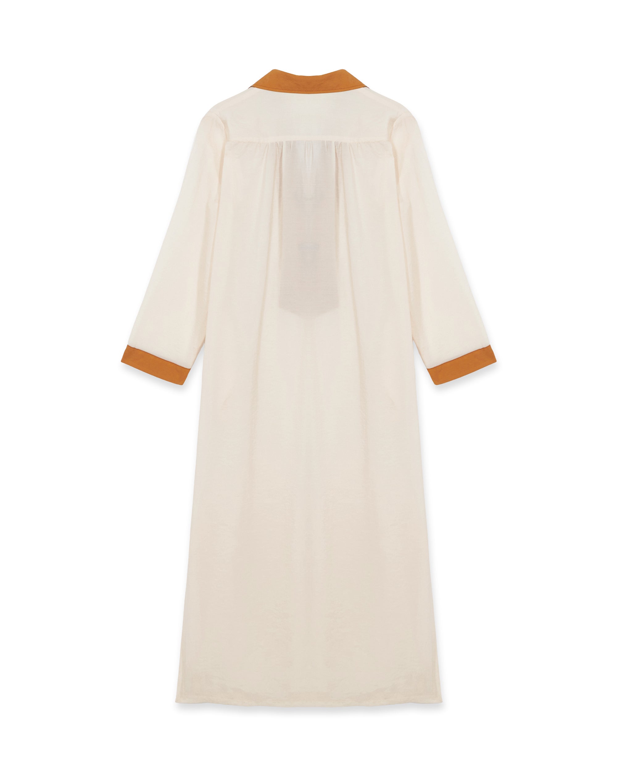 Adish Cotton Bi-Color Dress