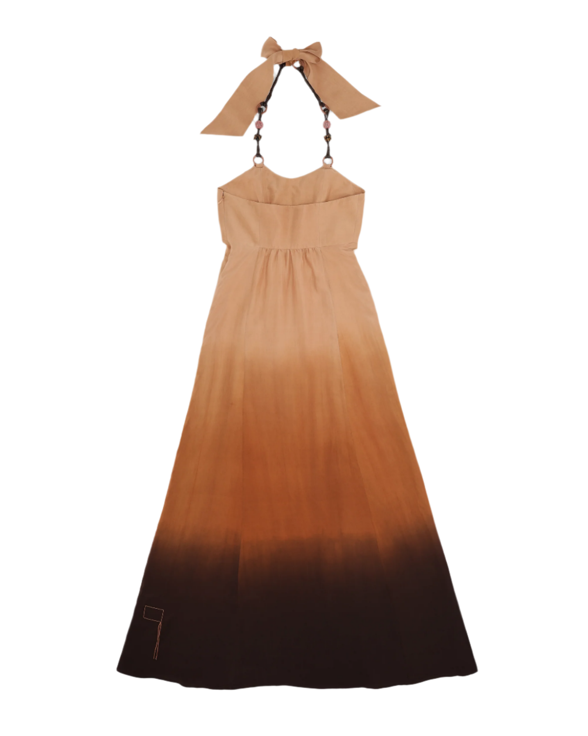 Anfitrite Degradè Silk Dress