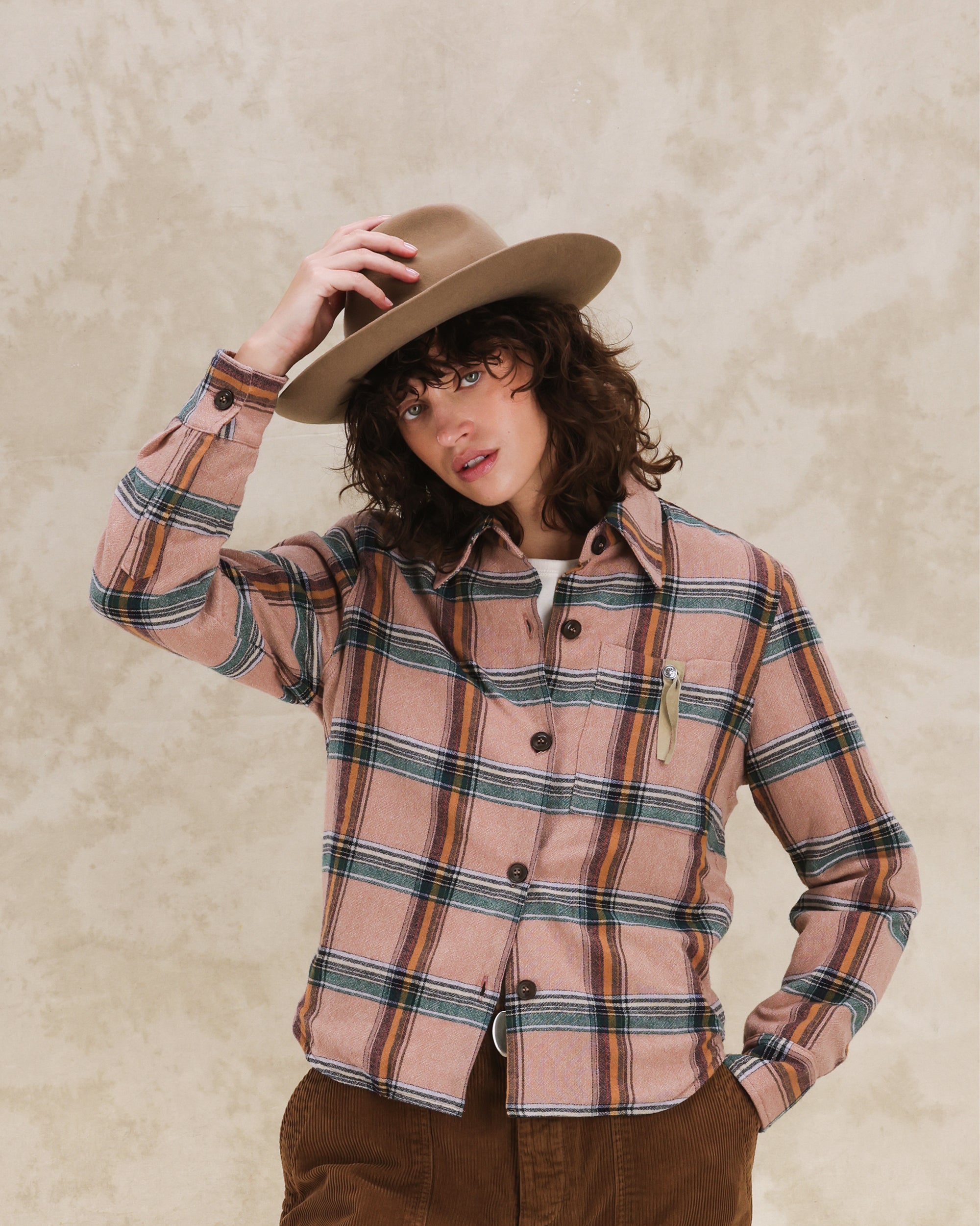 Aprilb Shirt Cotton Check