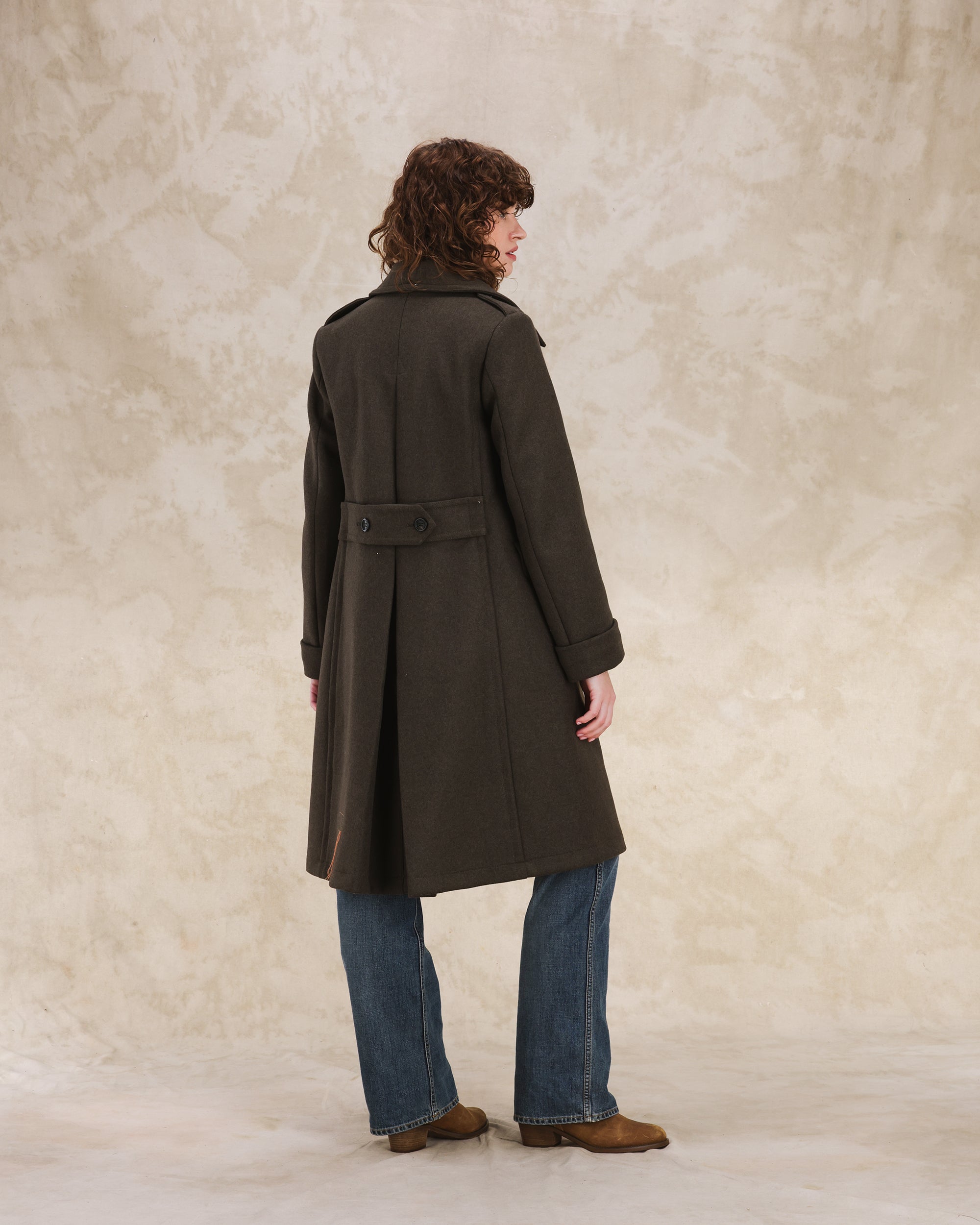 Balbo Cappotto Doppiopetto In Lana