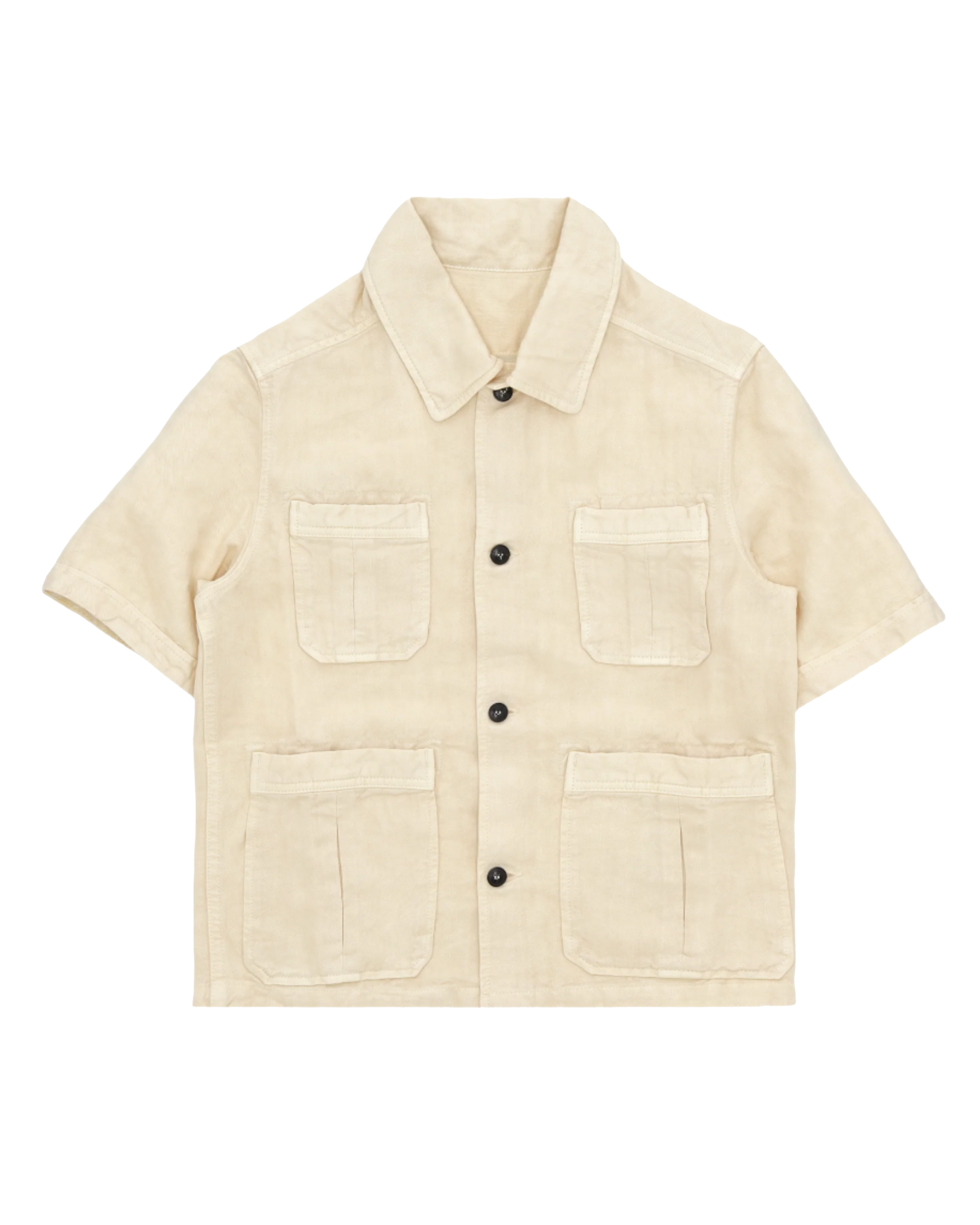 Bohem Shirt Safari Short Sleeves Linen