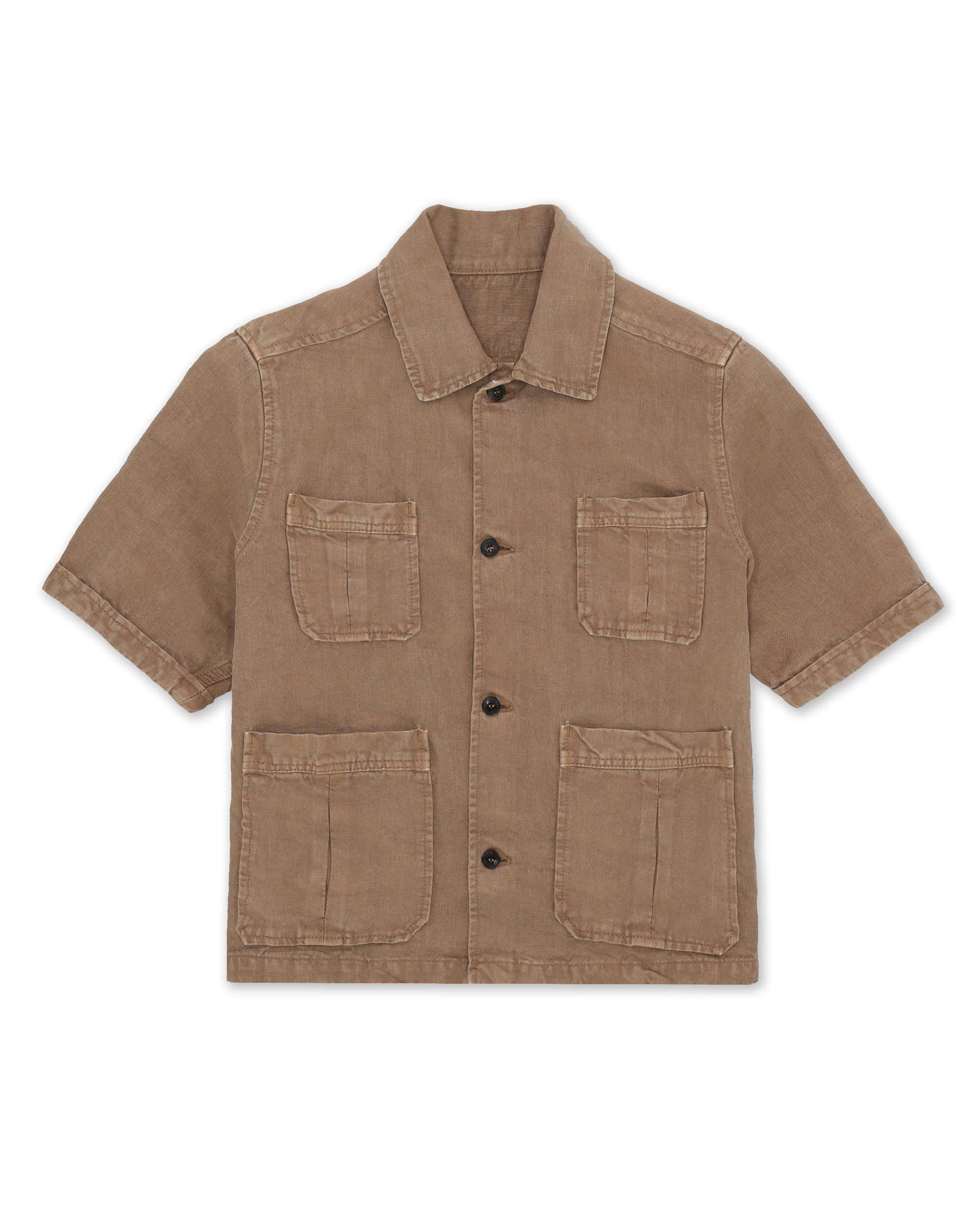 Bohem Shirt Safari Short Sleeves Linen
