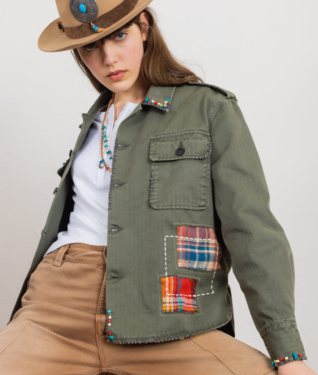 Bonnier Shirt Herringbone Patch