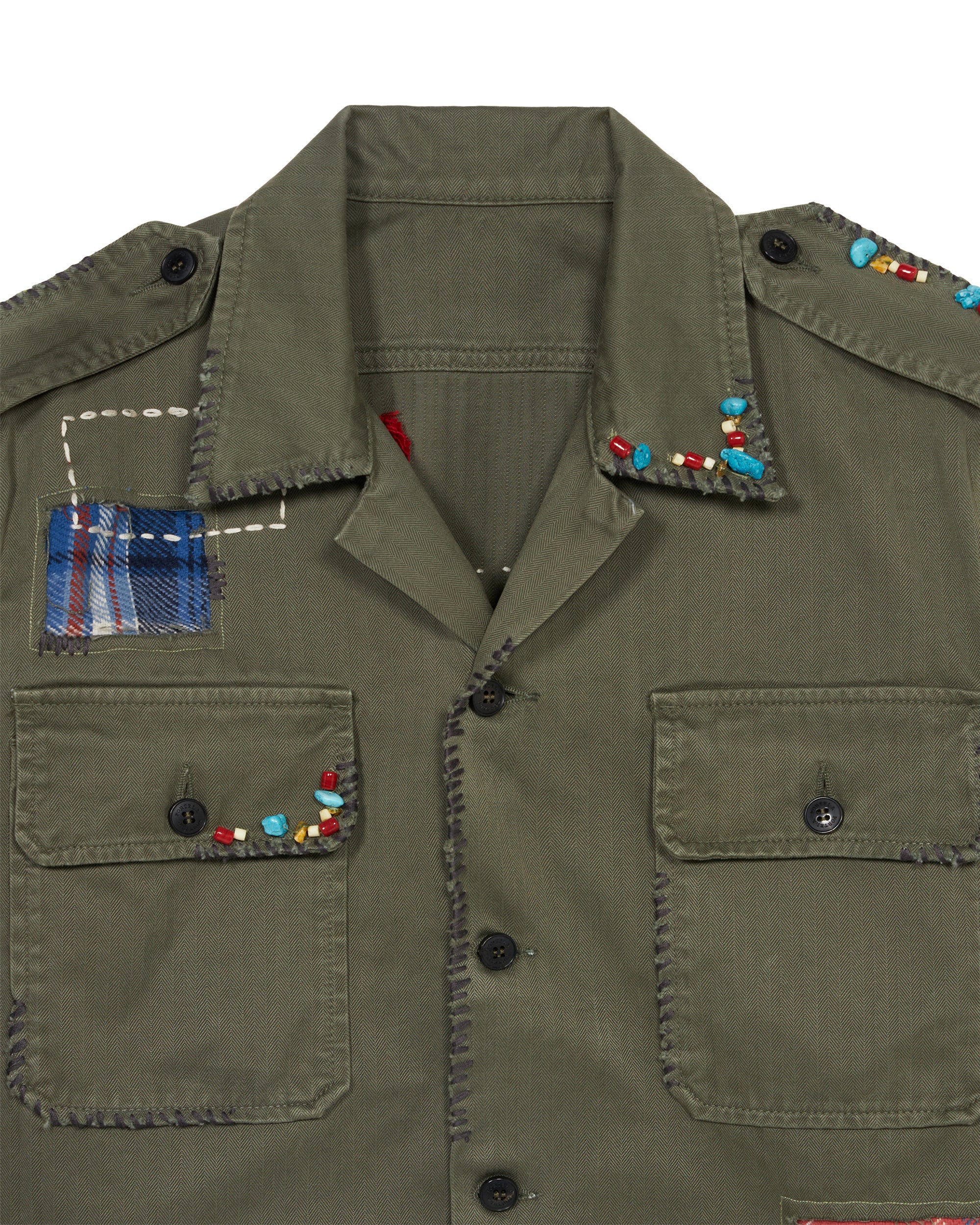 Bonnier Shirt Herringbone Patch