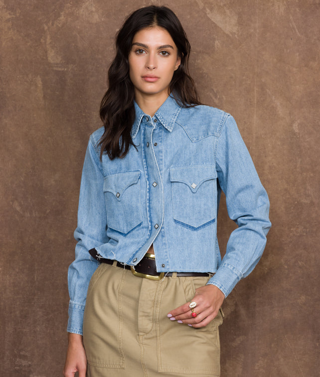 Caracas Shirt Denim Bleach Wash