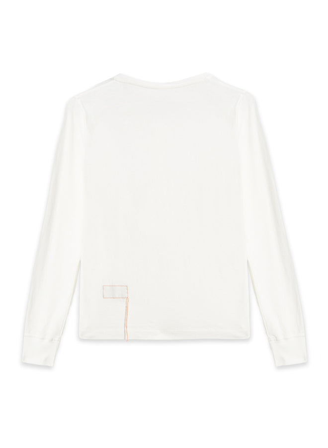 Coralie T-shirt Henley Long Sleeves