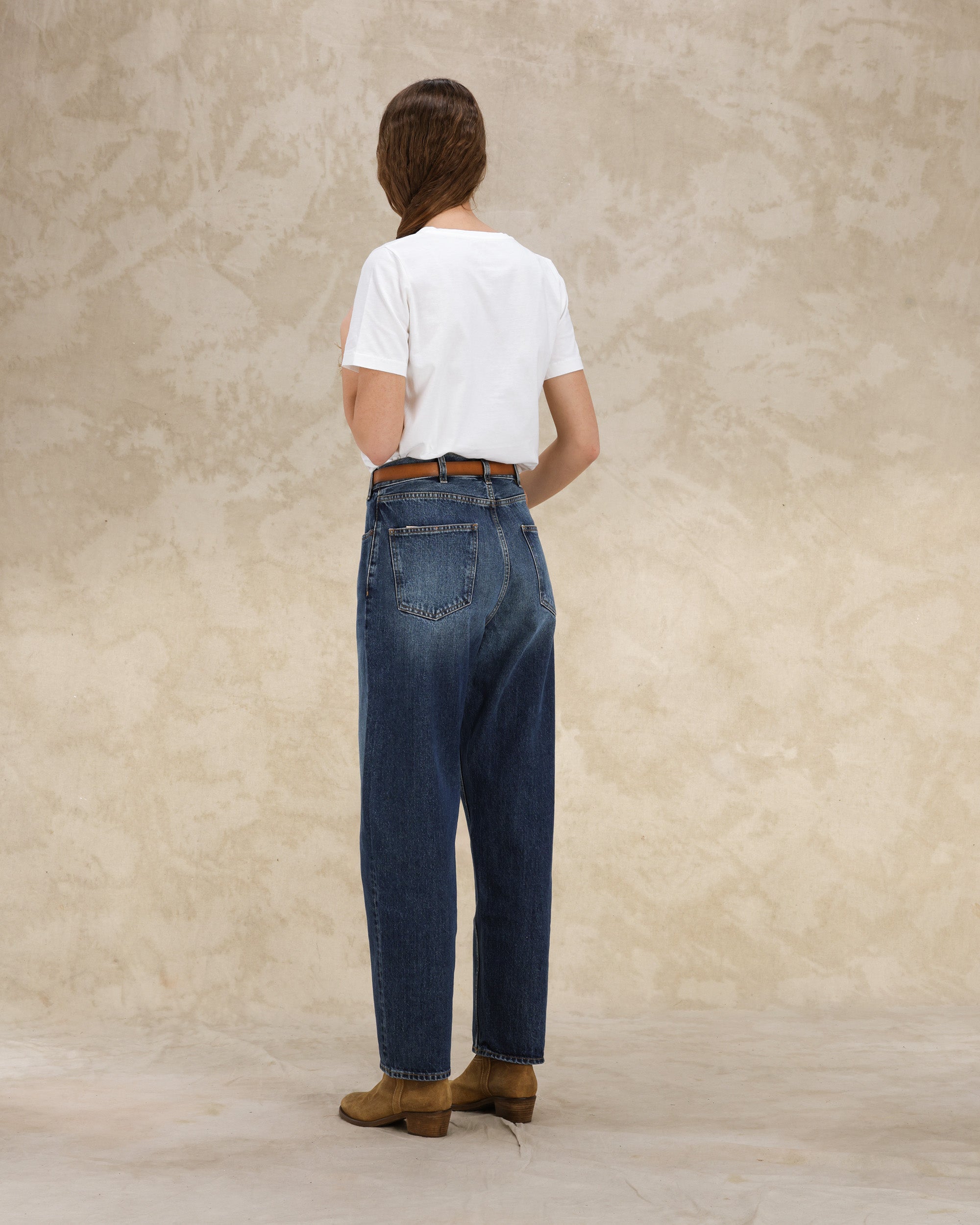 Coralies T-Shirt Serafino in Cotone