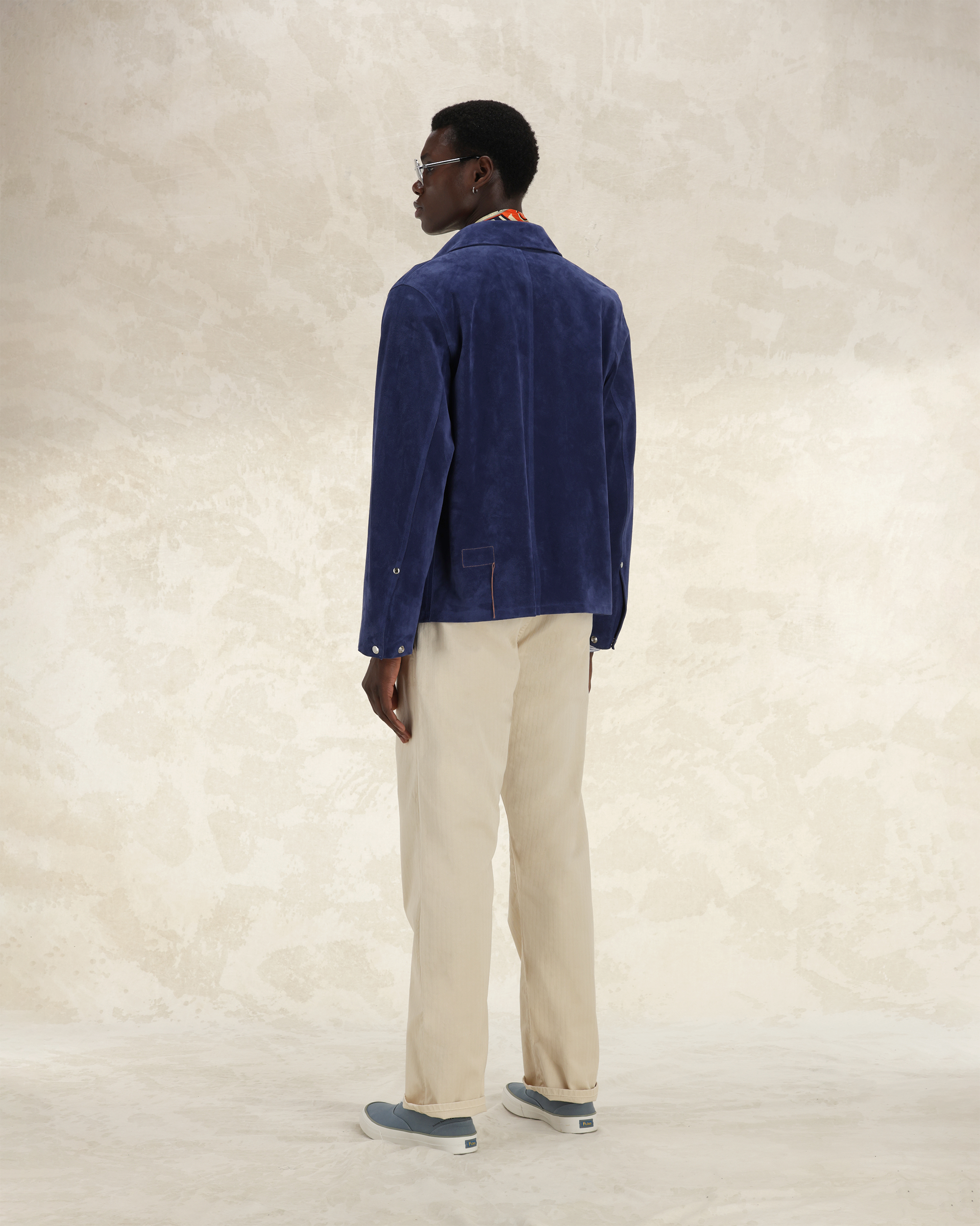 Welder Jacket Suede Leather