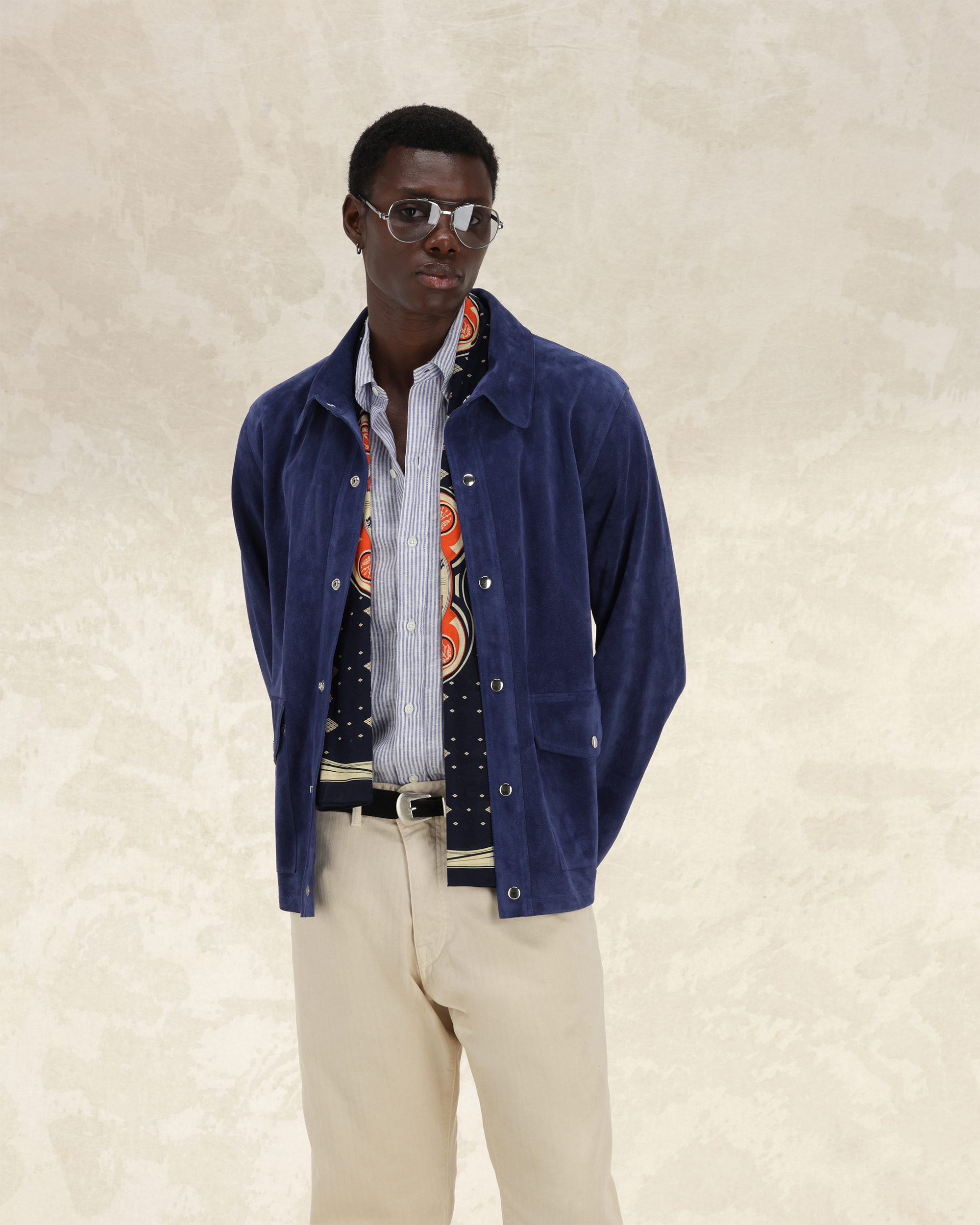 Welder Jacket Suede Leather