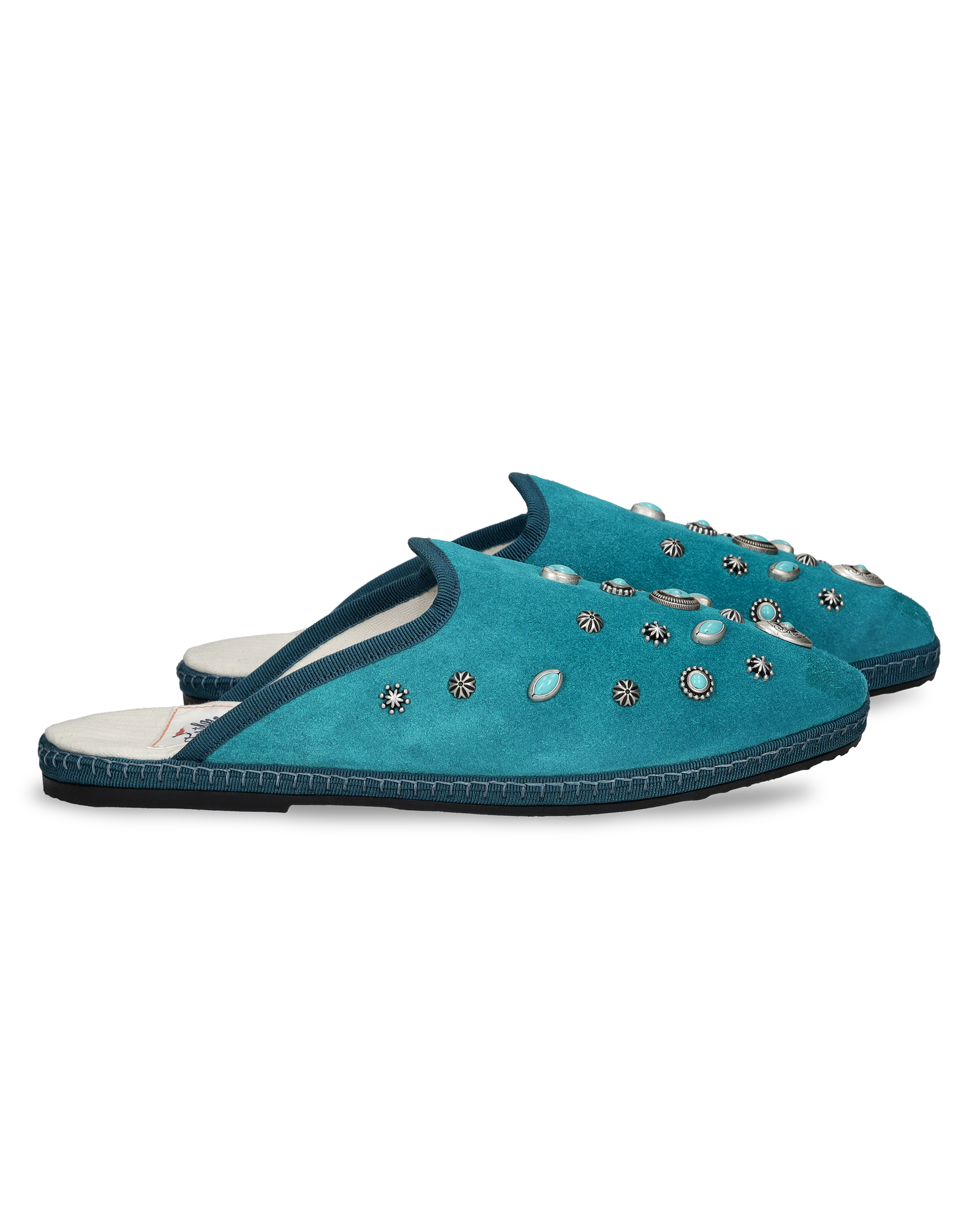 Flap Friulan Sabot Suede Leather