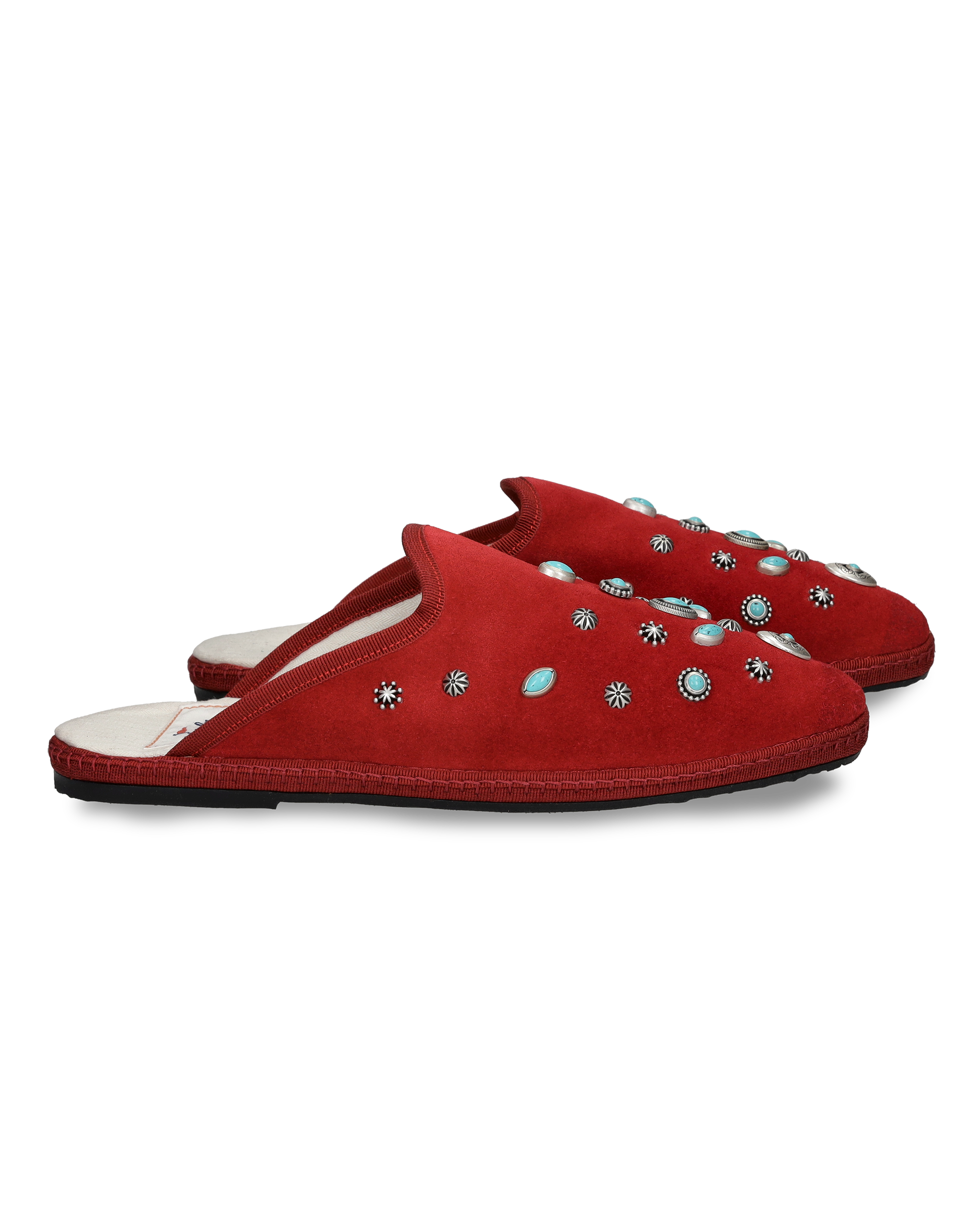 Flap Friulane Sabot In Pelle Scamosciata