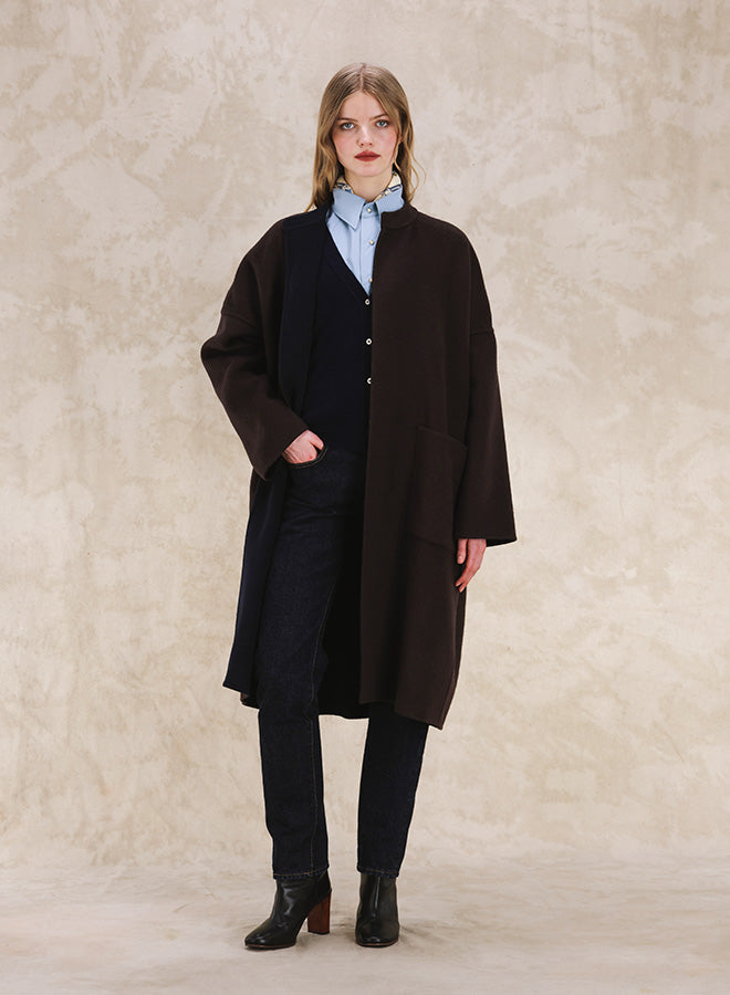 Florence Cappotto In Lana Double