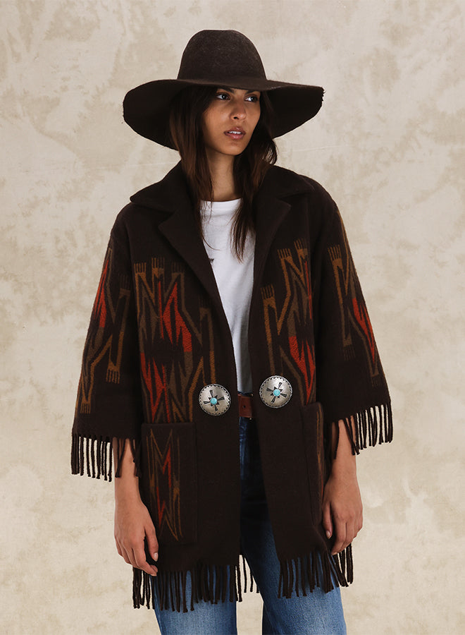 Freya Cardigan Navajo Misto Wool