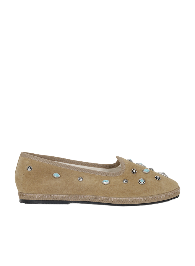 Frutate Friulane In Pelle Scamosciata Con Borchie