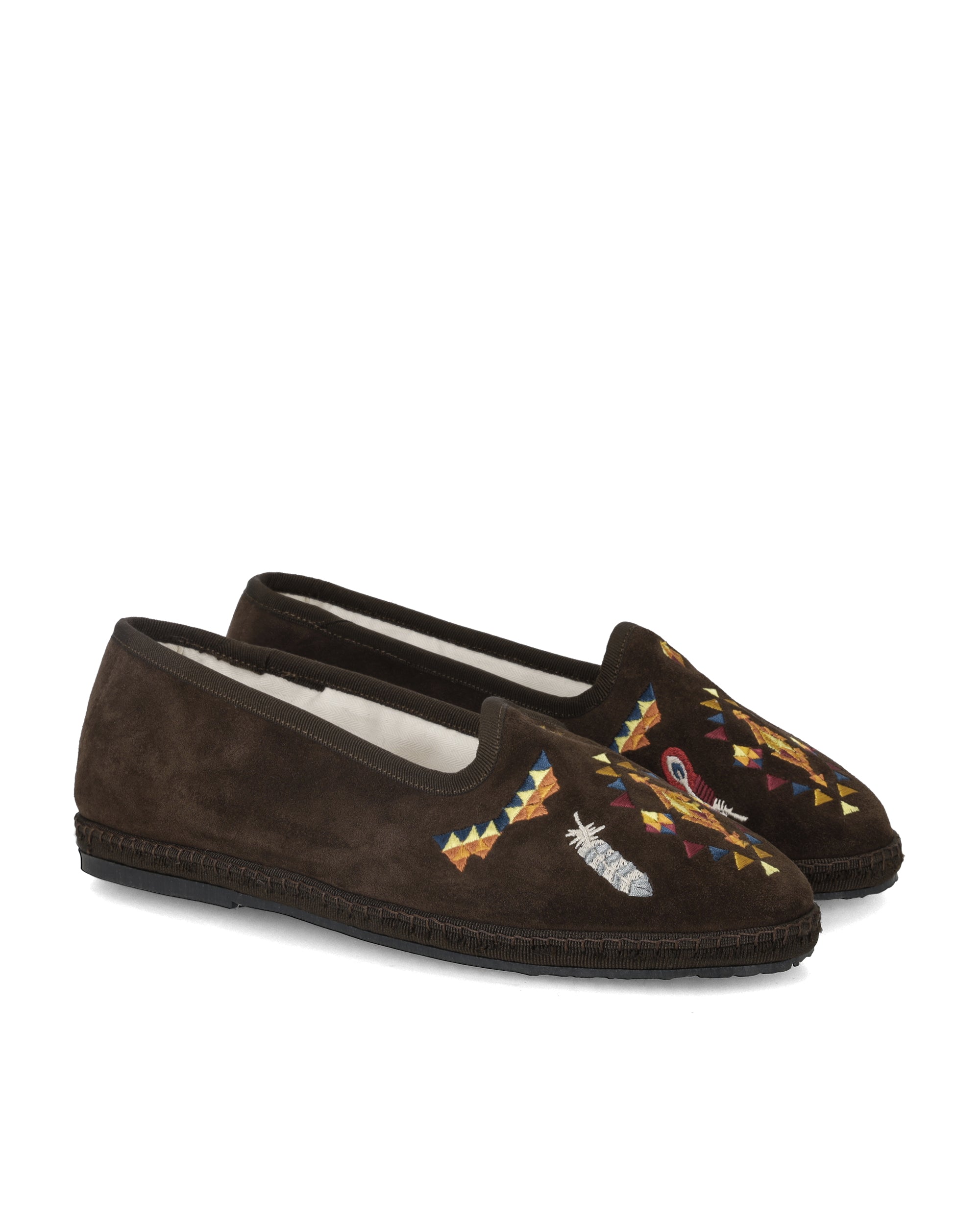 Frutate Friulane Suede Leather Embroidery