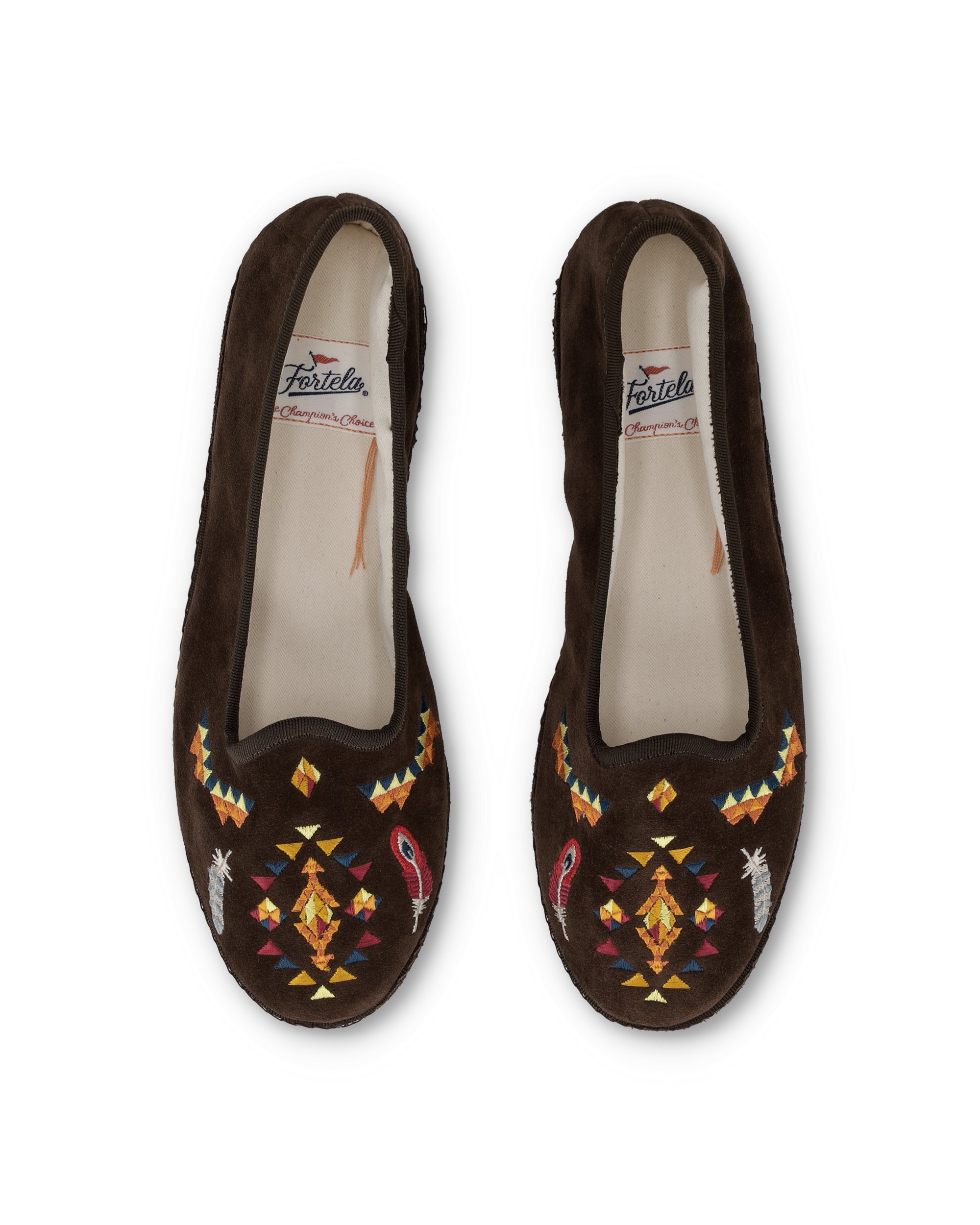 Frutate Friulane Suede Leather Embroidery