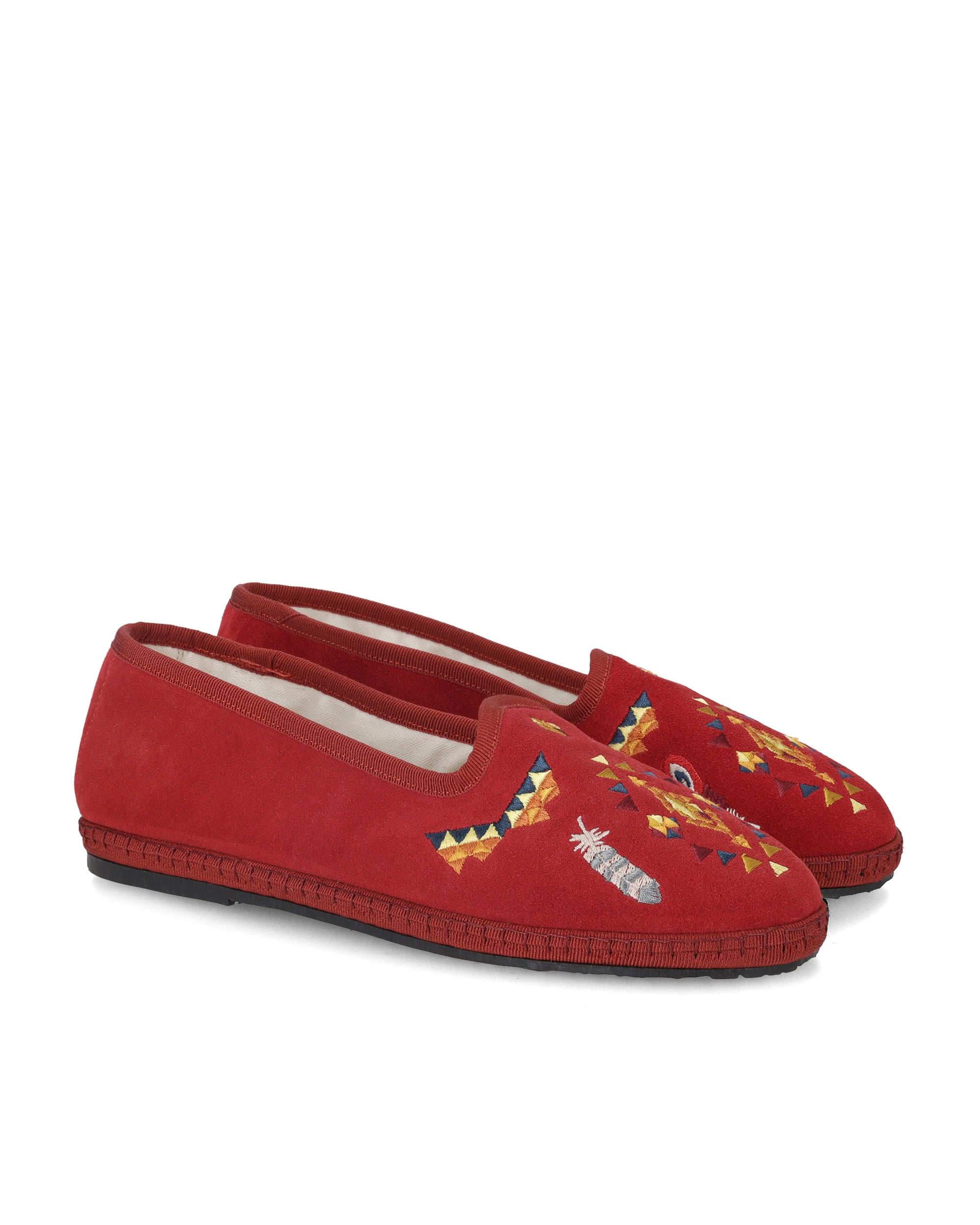 Frutate Friulane Suede Leather Embroidery