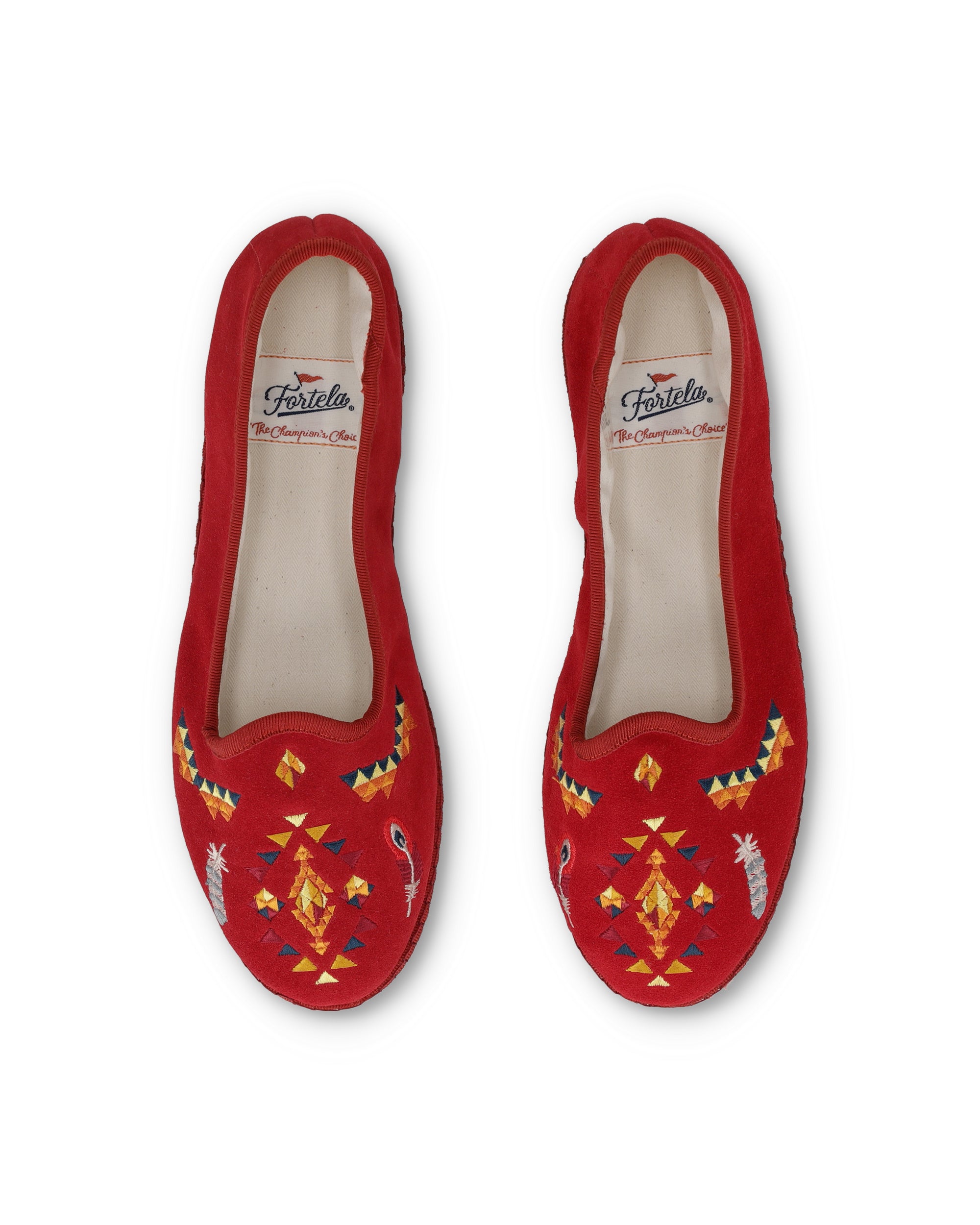 Frutate Friulane Suede Leather Embroidery