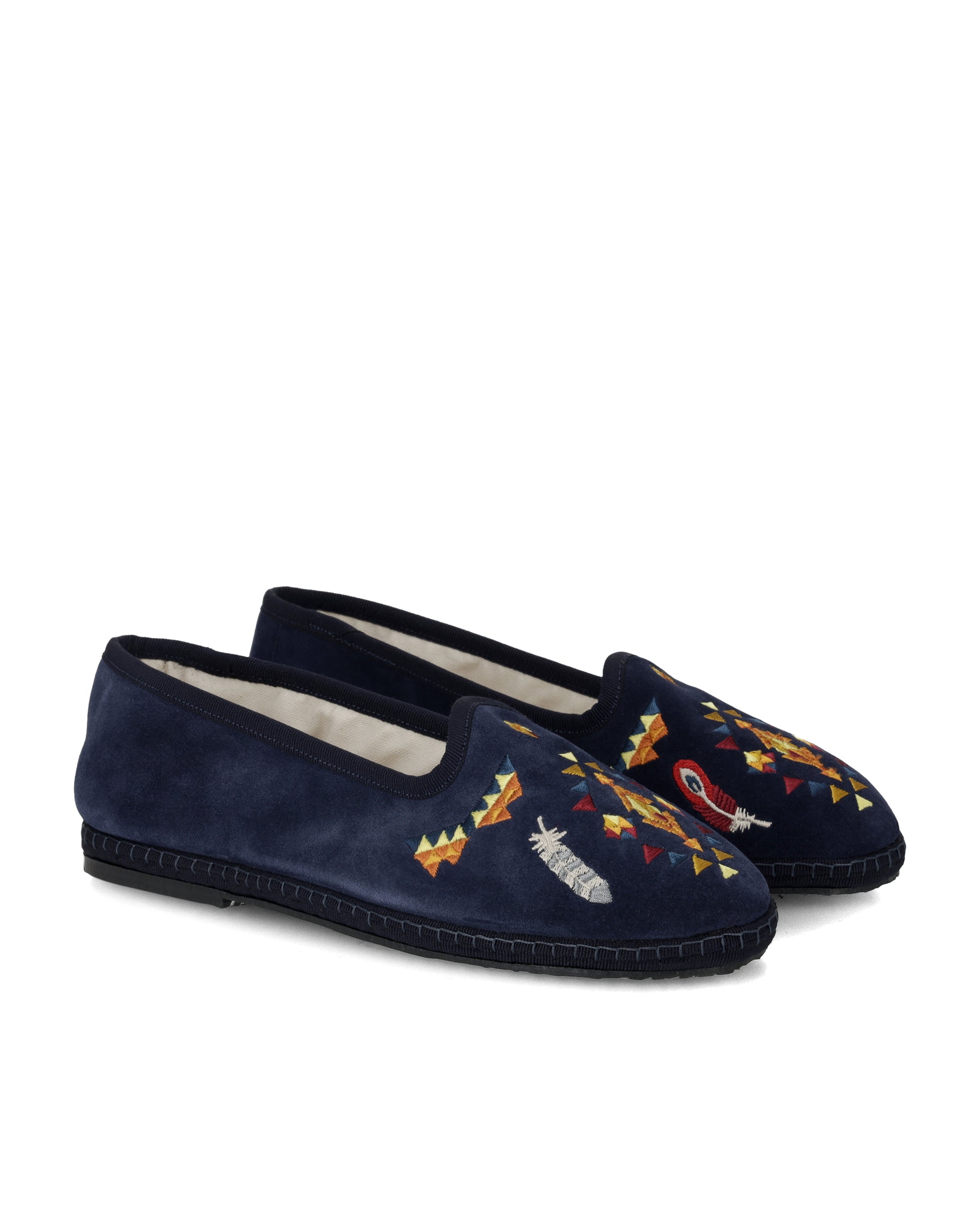 Frutate Friulane Suede Leather Embroidery