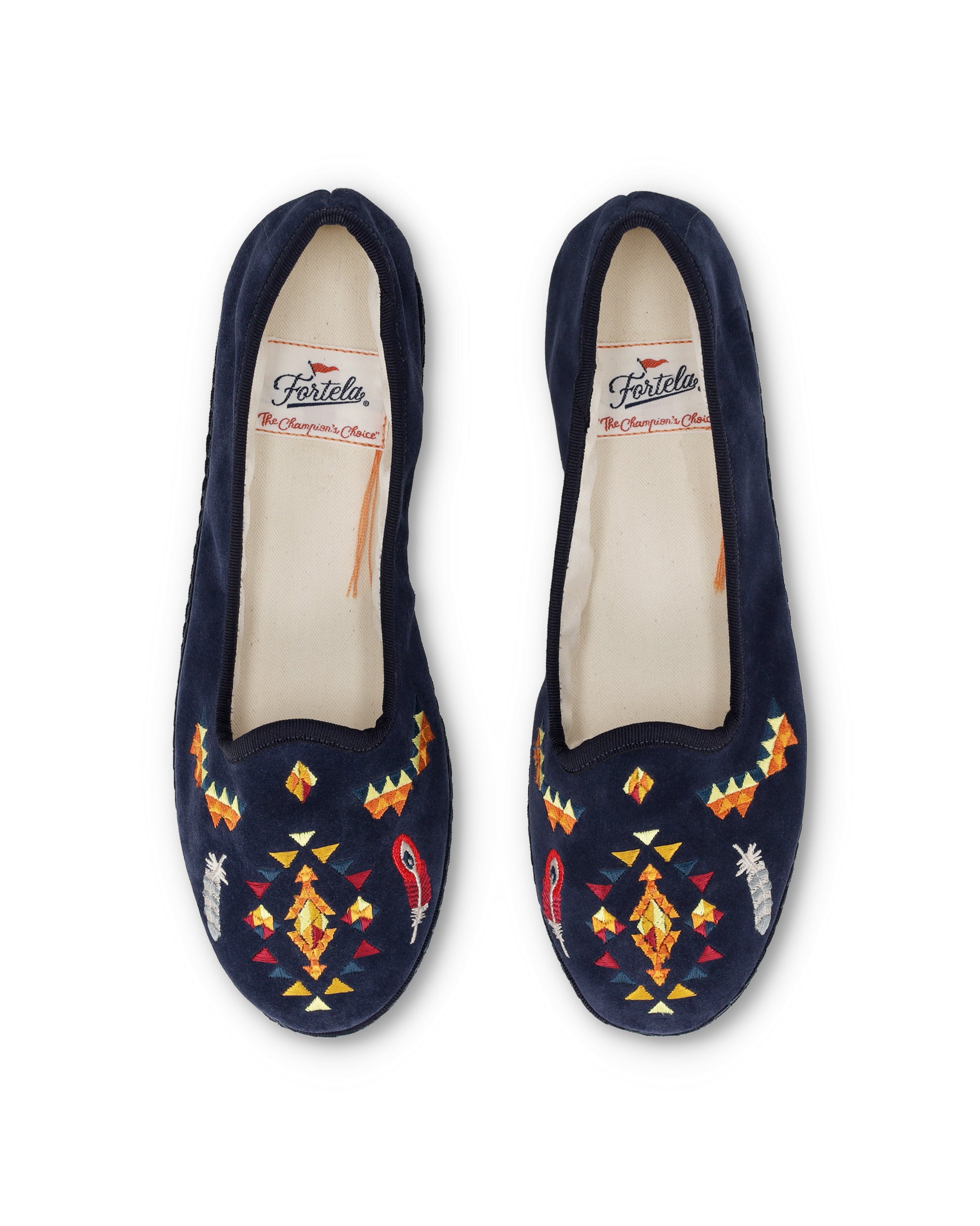 Frutate Friulane Suede Leather Embroidery