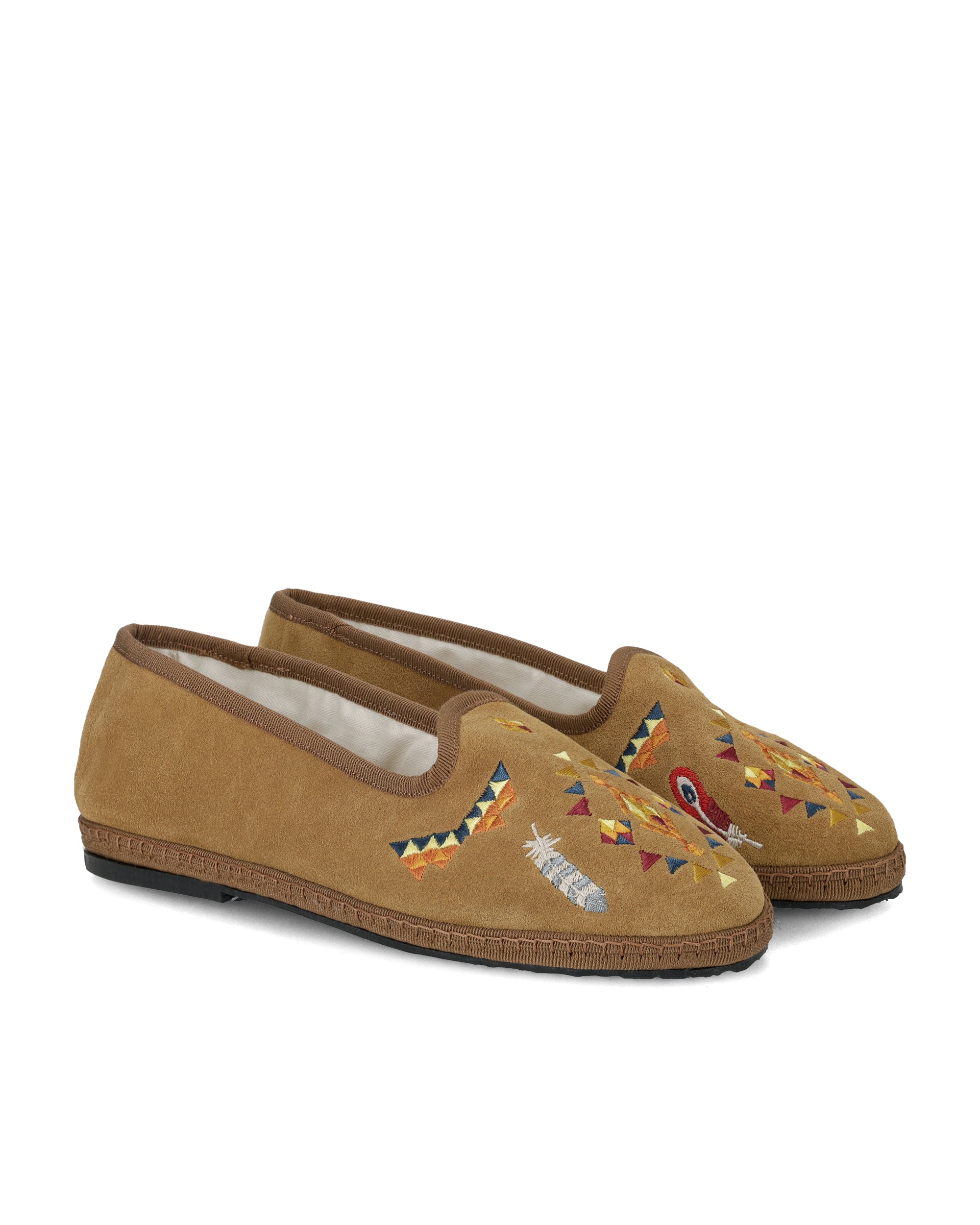 Frutate Friulane Suede Leather Embroidery
