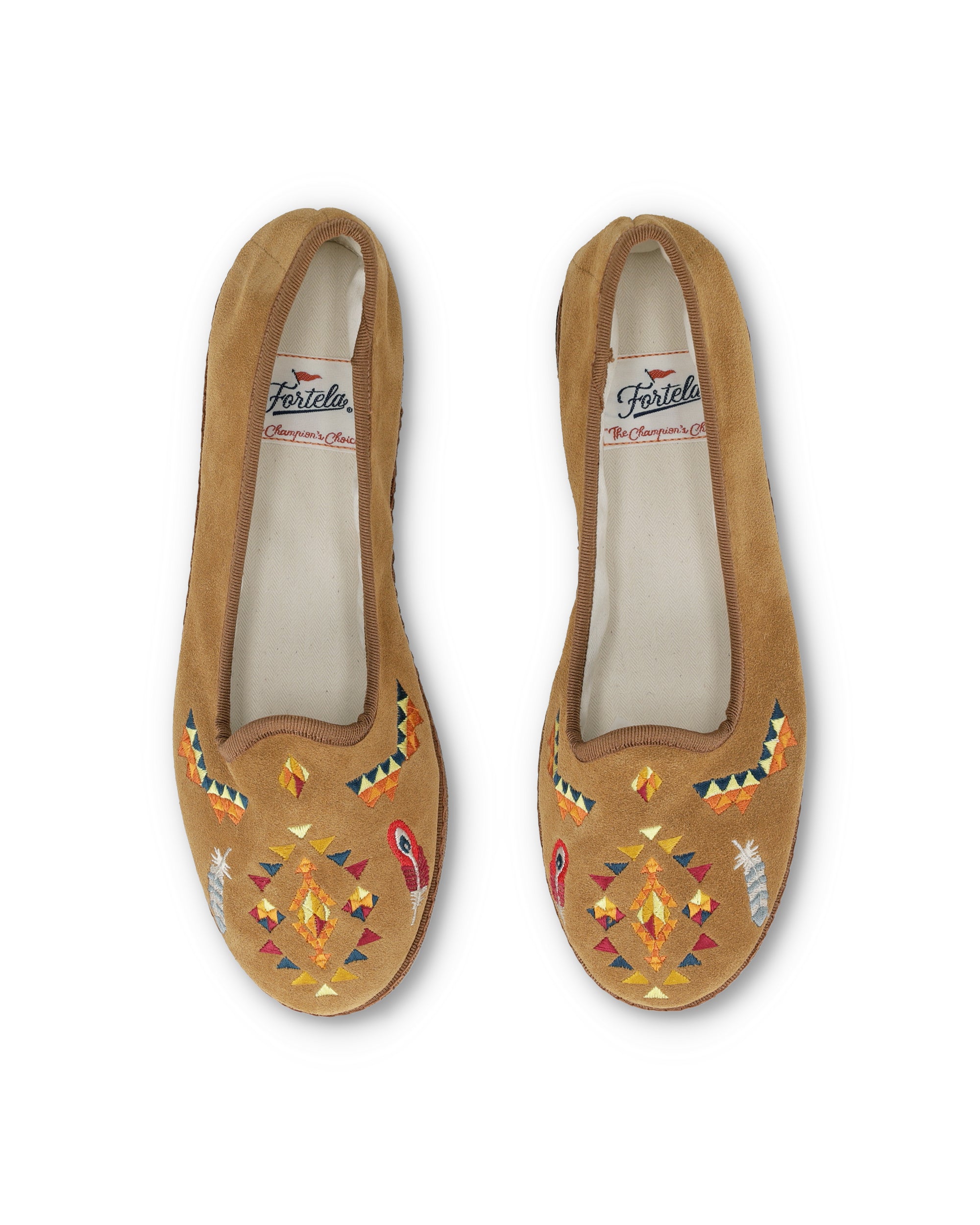 Frutate Friulane Suede Leather Embroidery