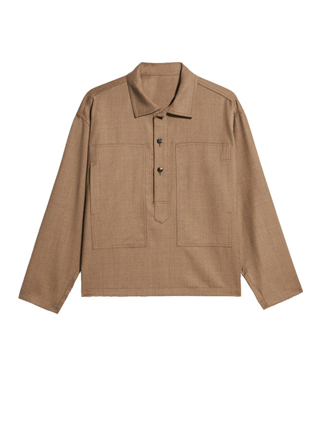 Fuego Overshirt In Fresco Lana