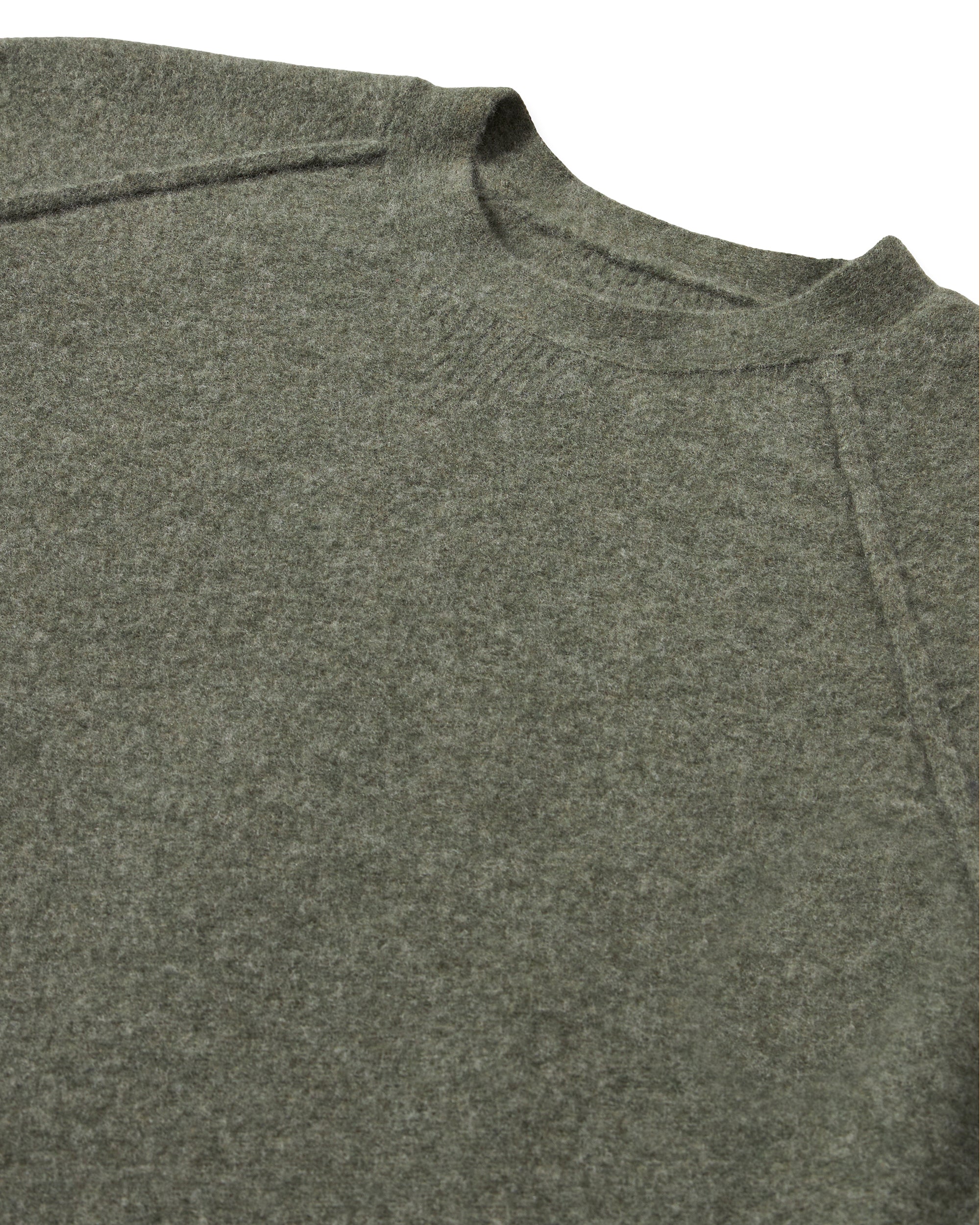 Harvard Sweater Crewneck Wool Raglan Sleeves
