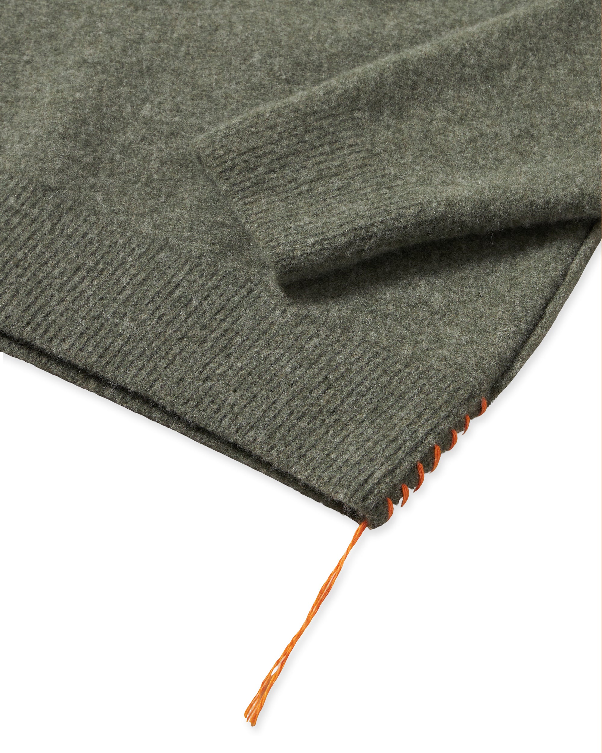 Harvard Knit Wool Raglan Sleeves Crewneck
