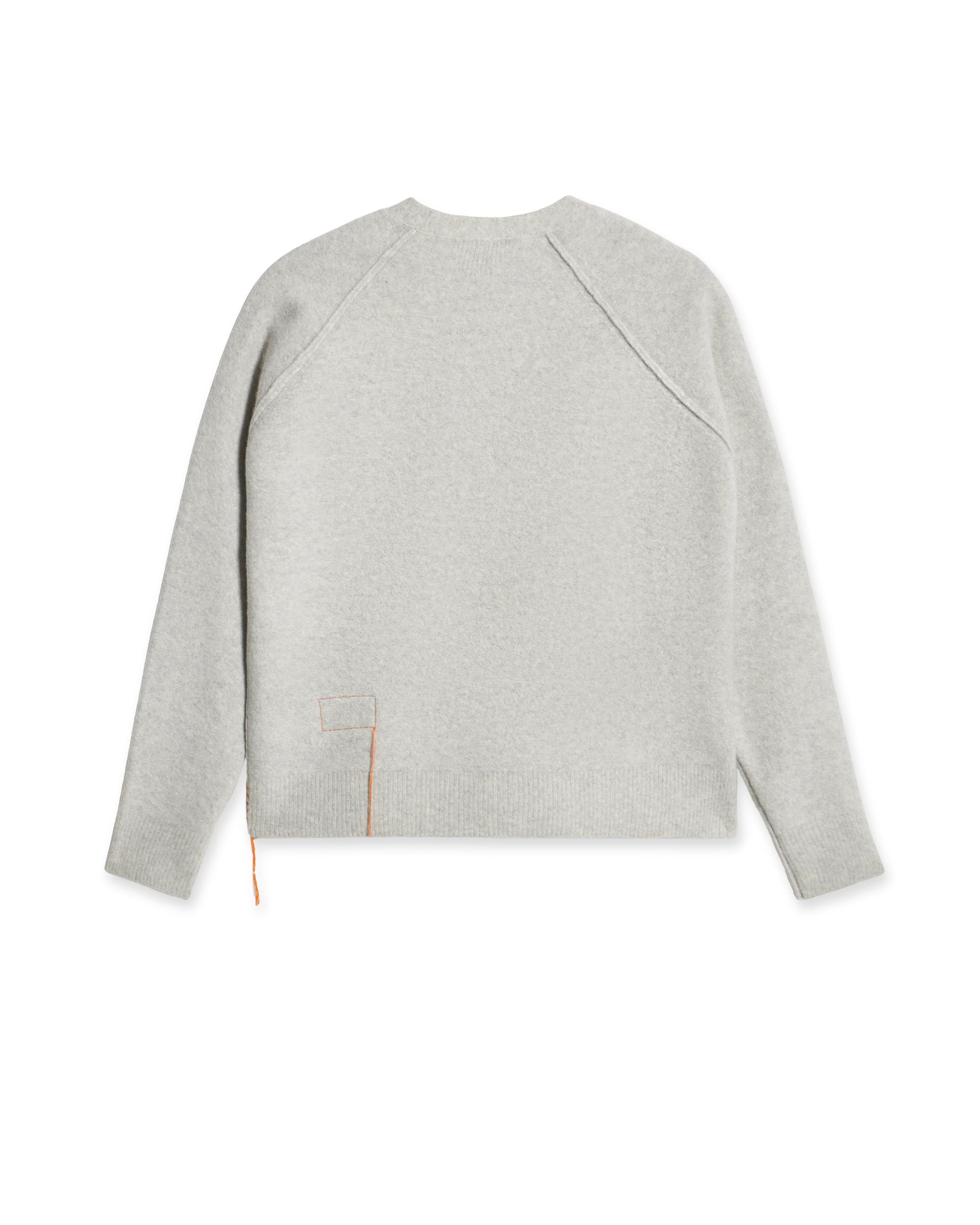 Harvard Knit Wool Raglan Sleeves Crewneck