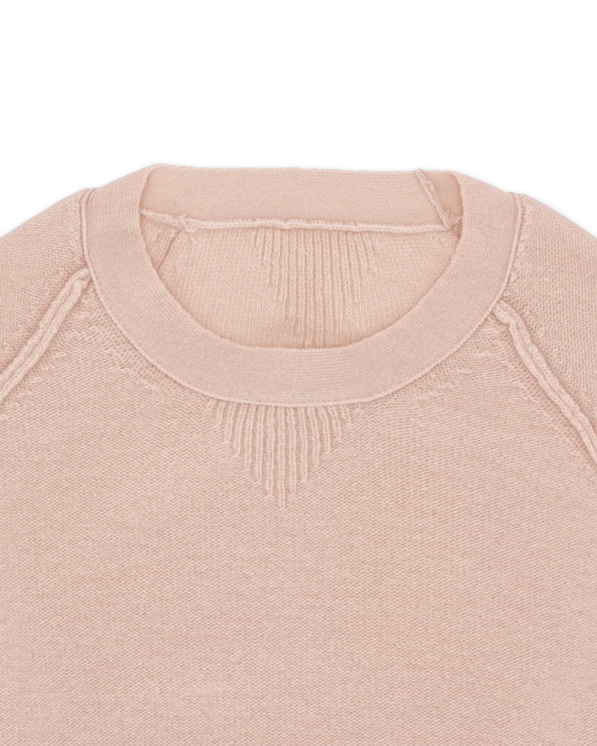 Harvard Knit Wool Raglan Sleeves Crewneck