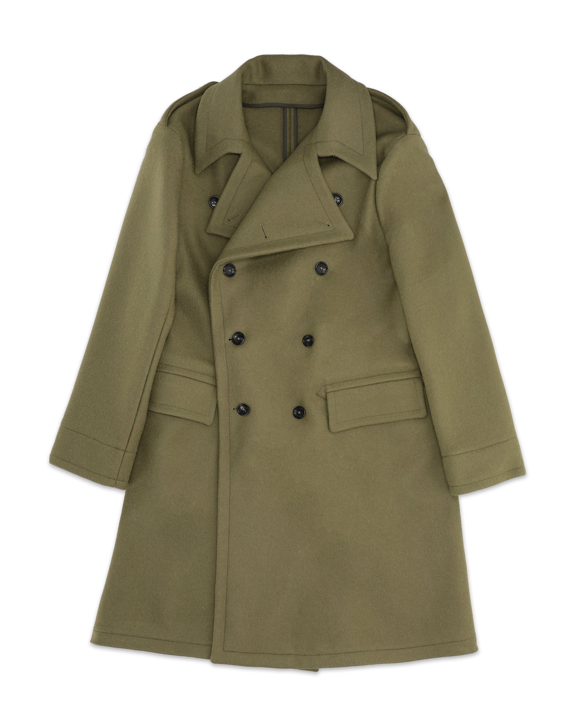 Winston Coat Double-breasted Wool
