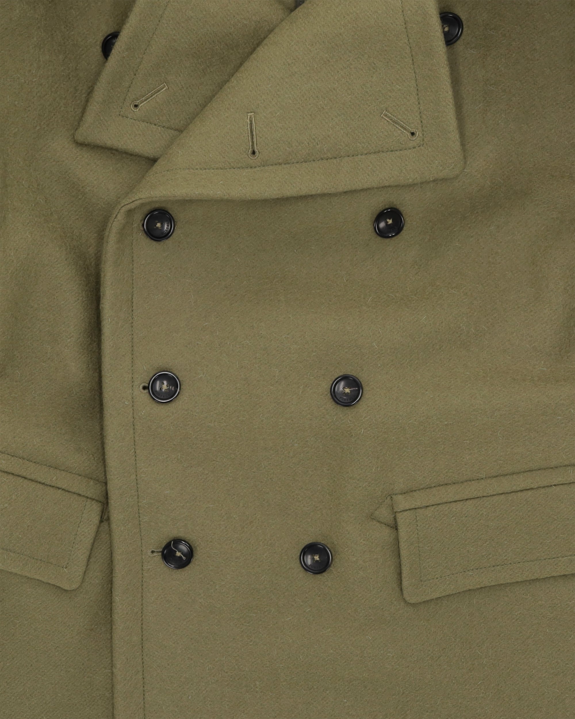 Winston Coat Double-breasted Wool