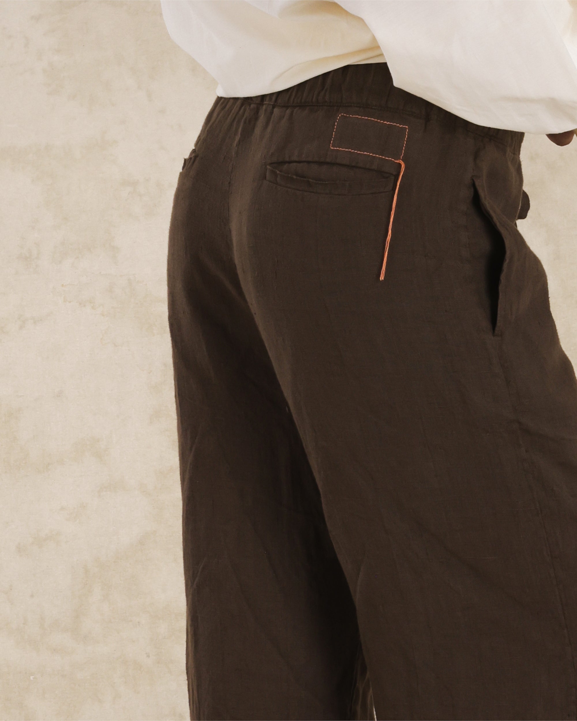 Jaleh Trousers With Drawstring Linen