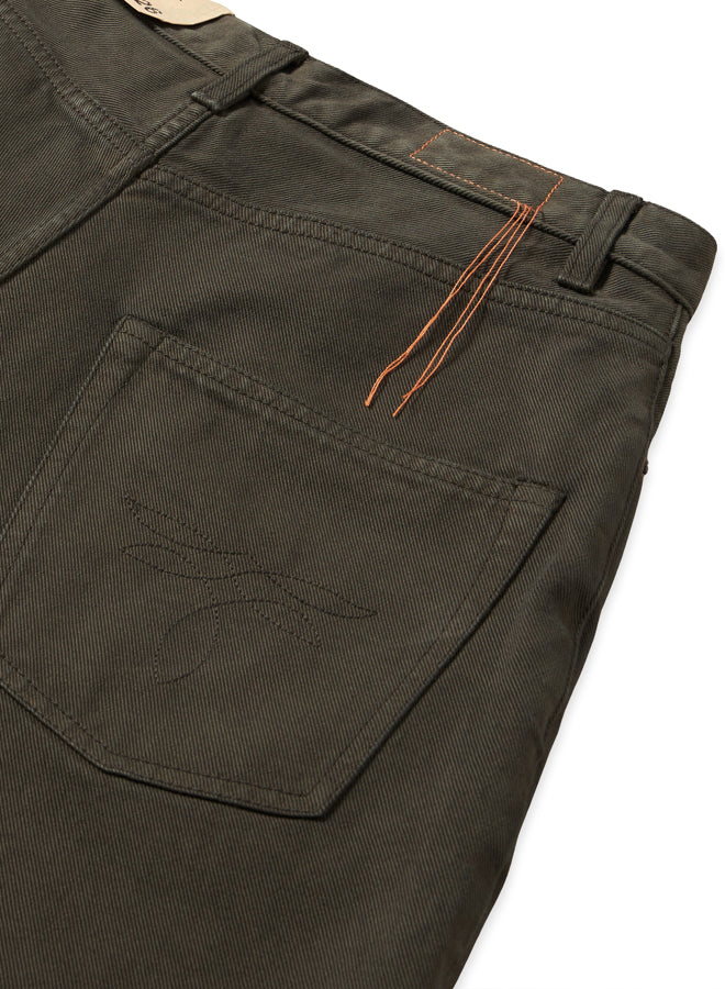 Jaron Trousers Wide-leg Bull Cotton