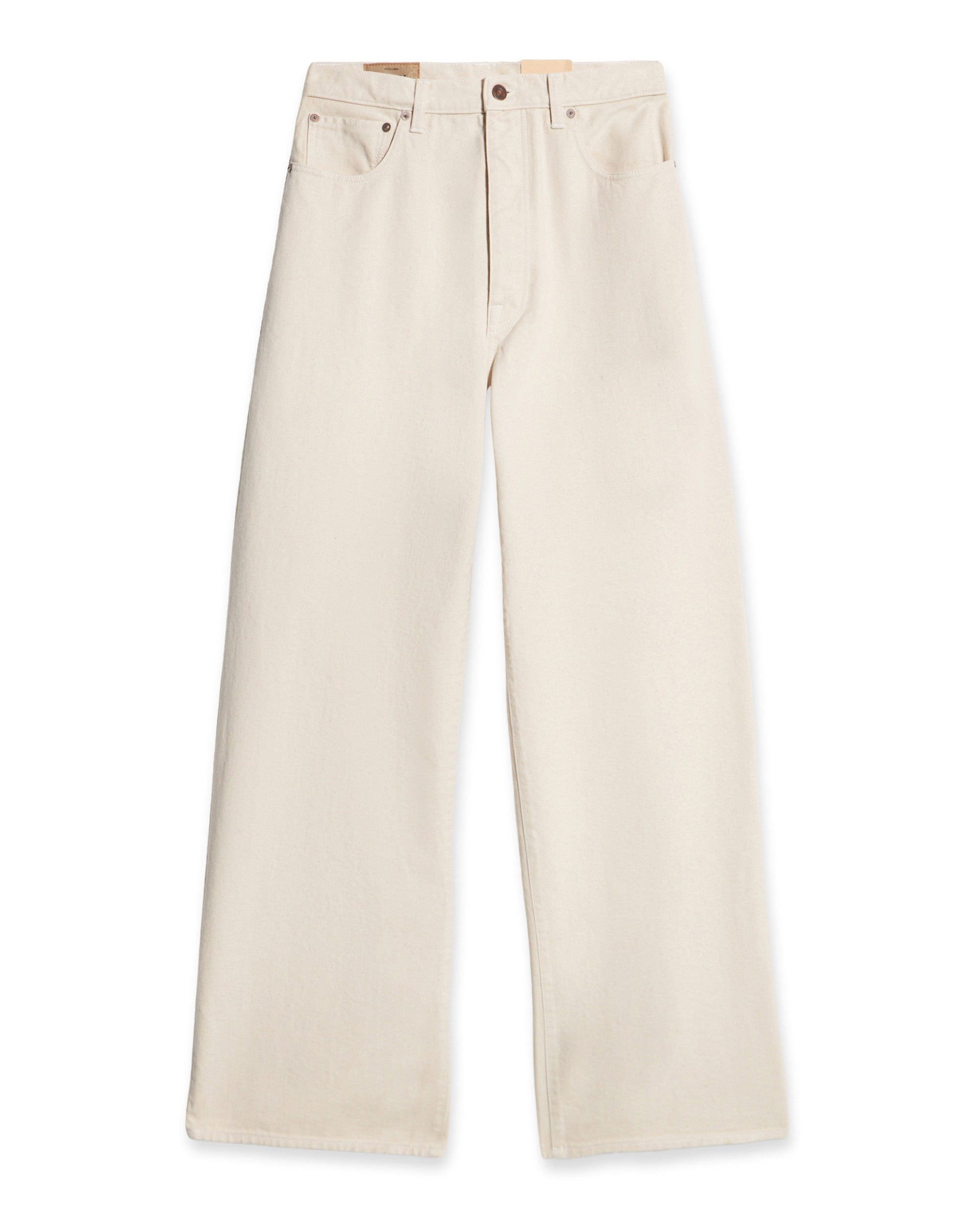 Jaron Trousers Wide-leg Bull Cotton