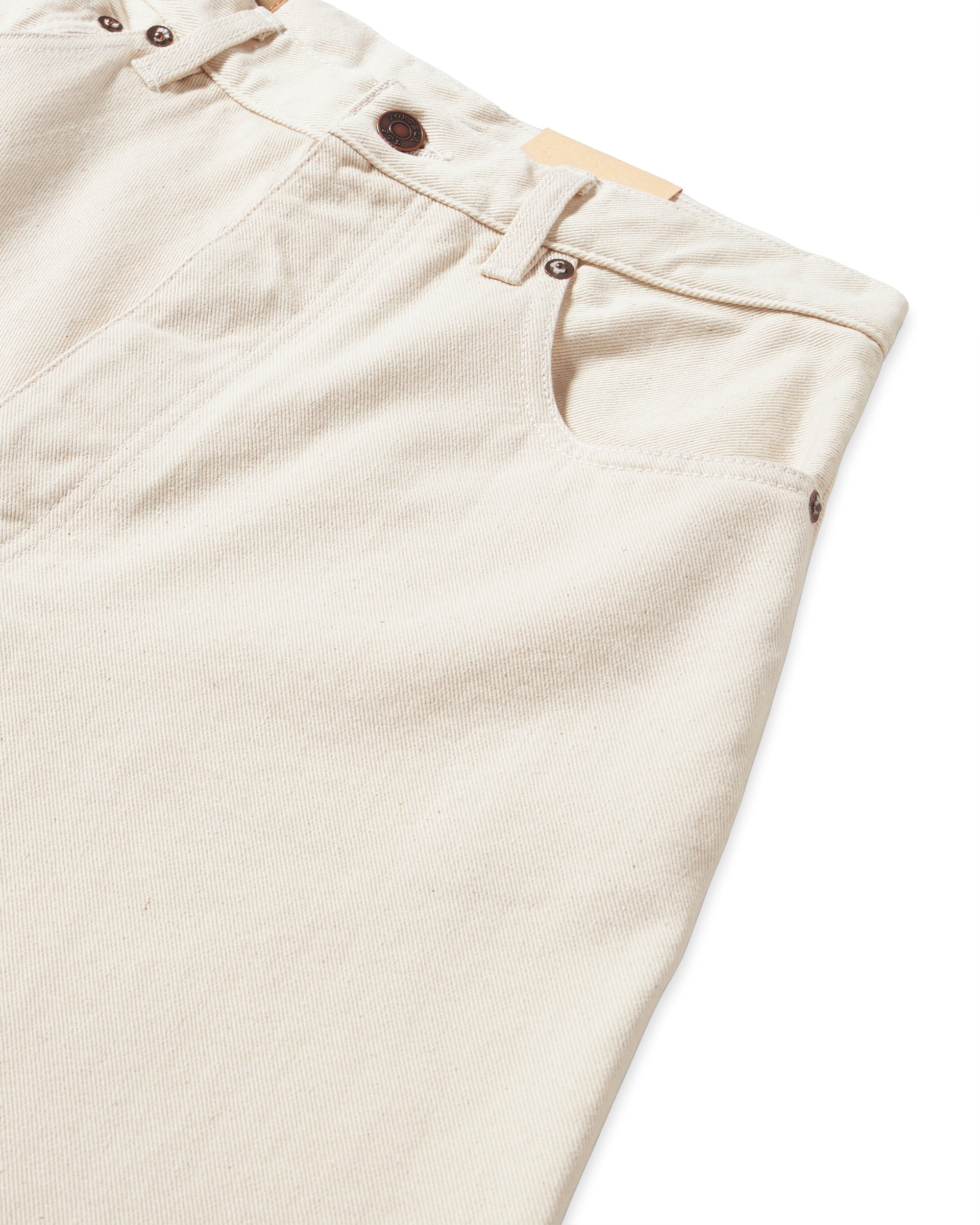Jaron Trousers Wide-leg Bull Cotton