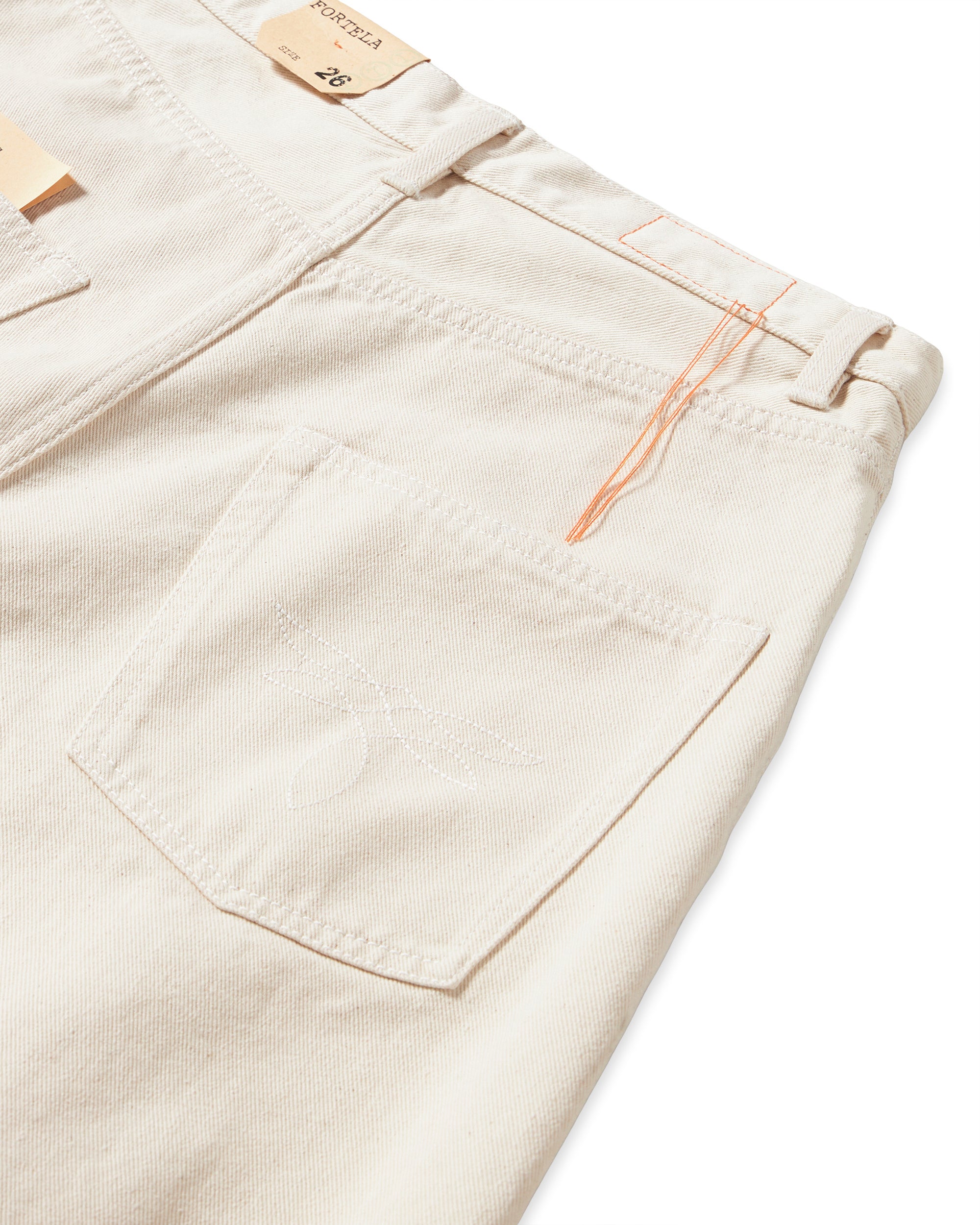Jaron Trousers Wide-leg Bull Cotton
