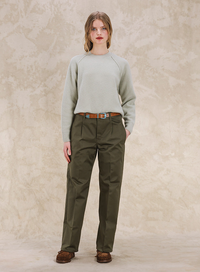 Judy Heavy Canvas Cotton Trousers