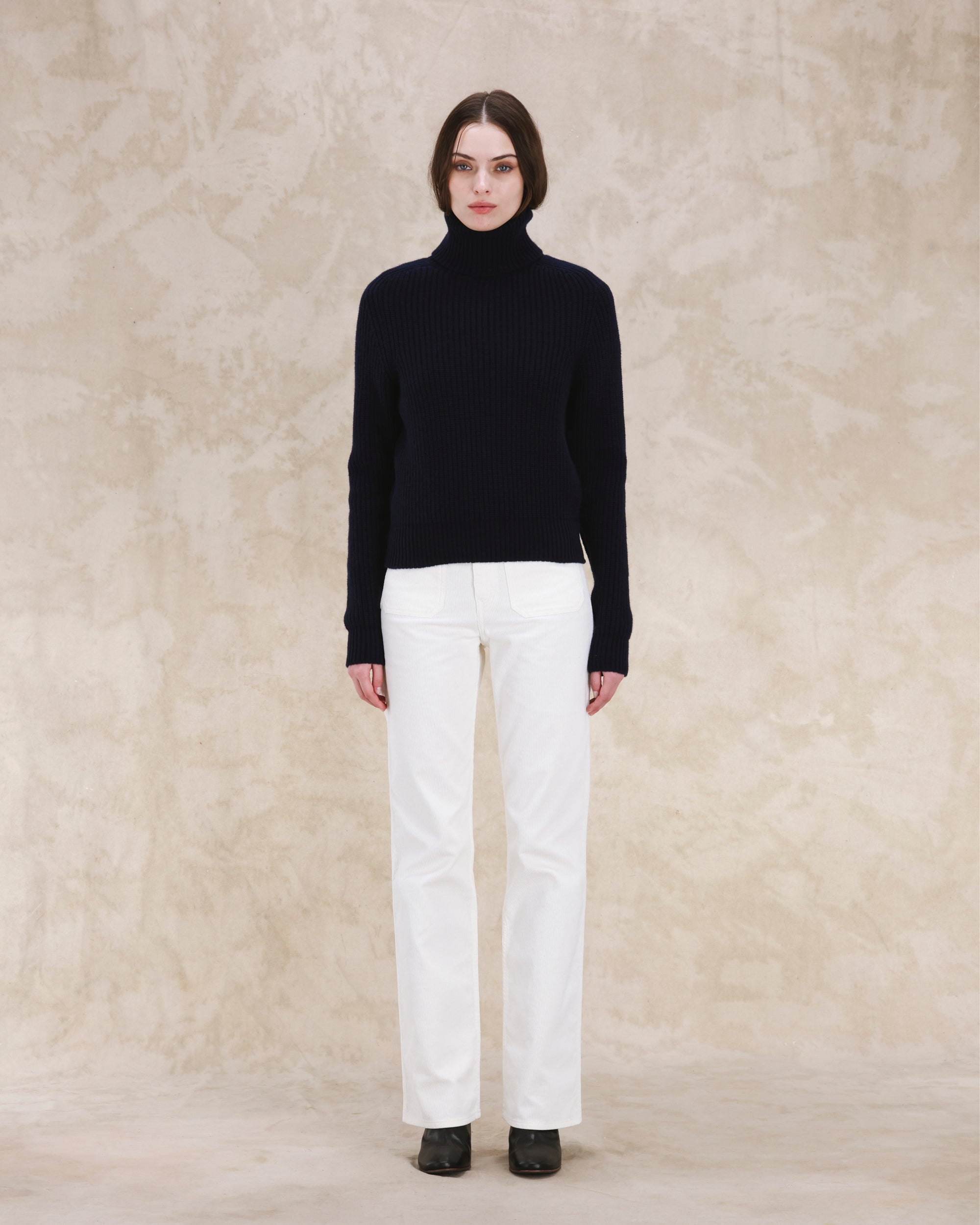 Laura Sweater High Neck Cashmere