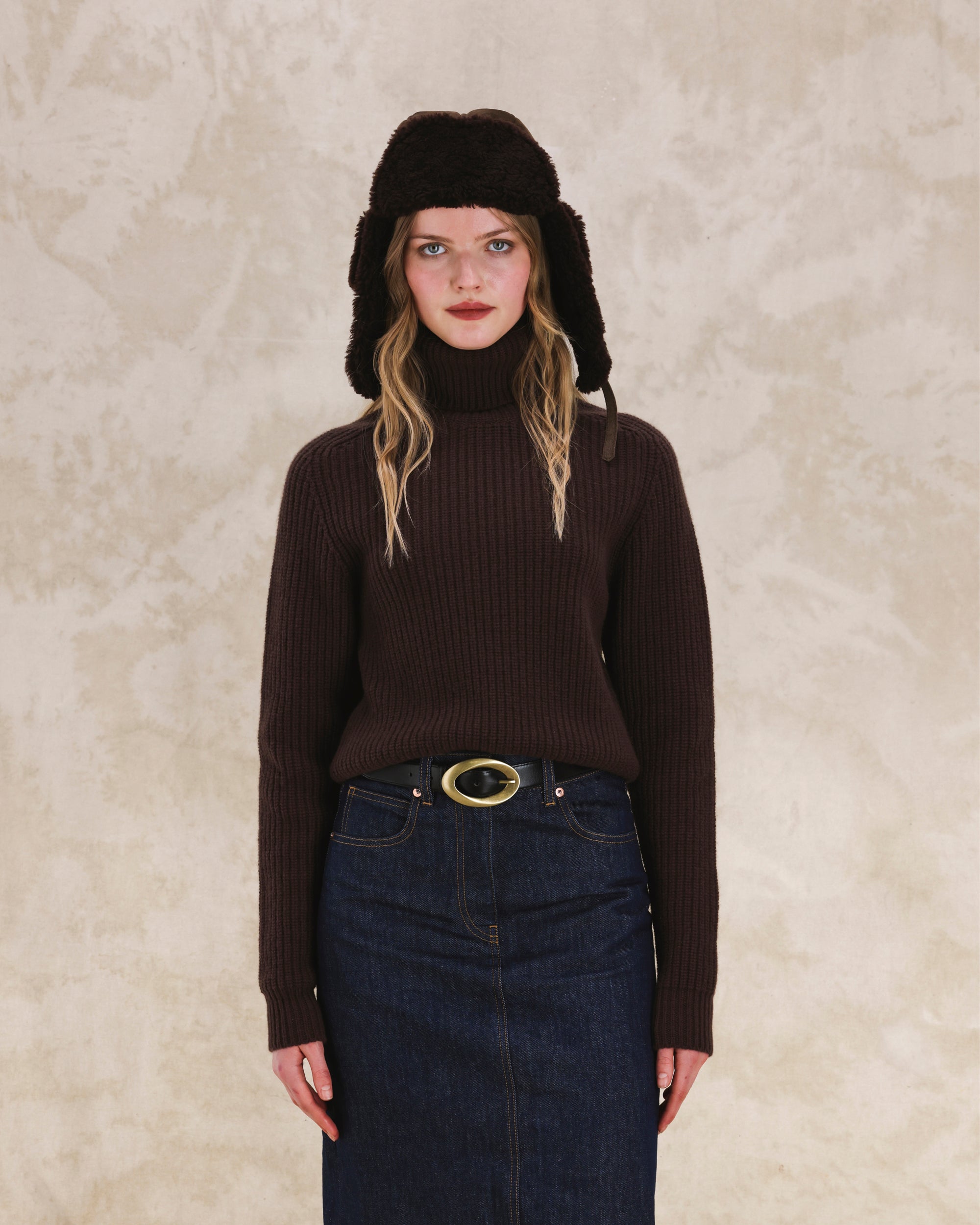 Laura Sweater High Neck Cashmere