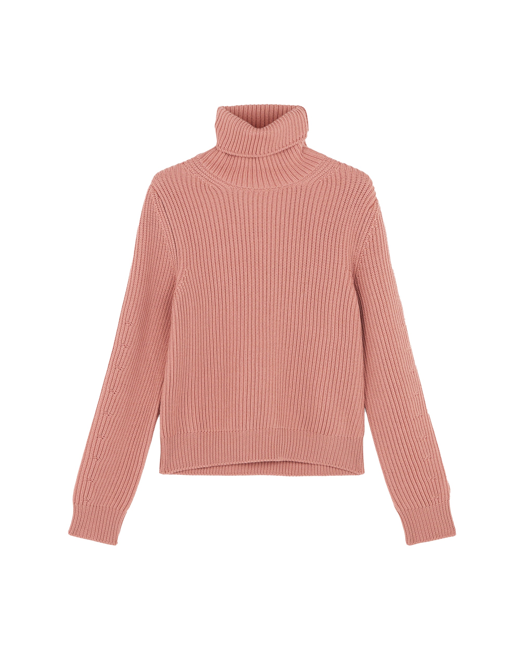 Leona High Neck Wool Sweater