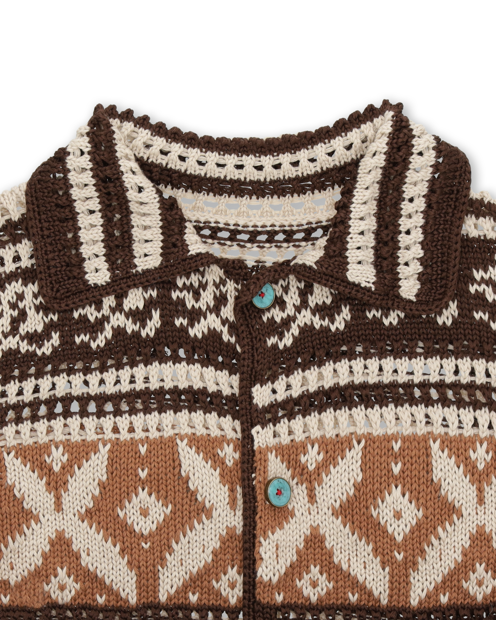 Lilly Cardigan Navajo Alpaca E Cotton