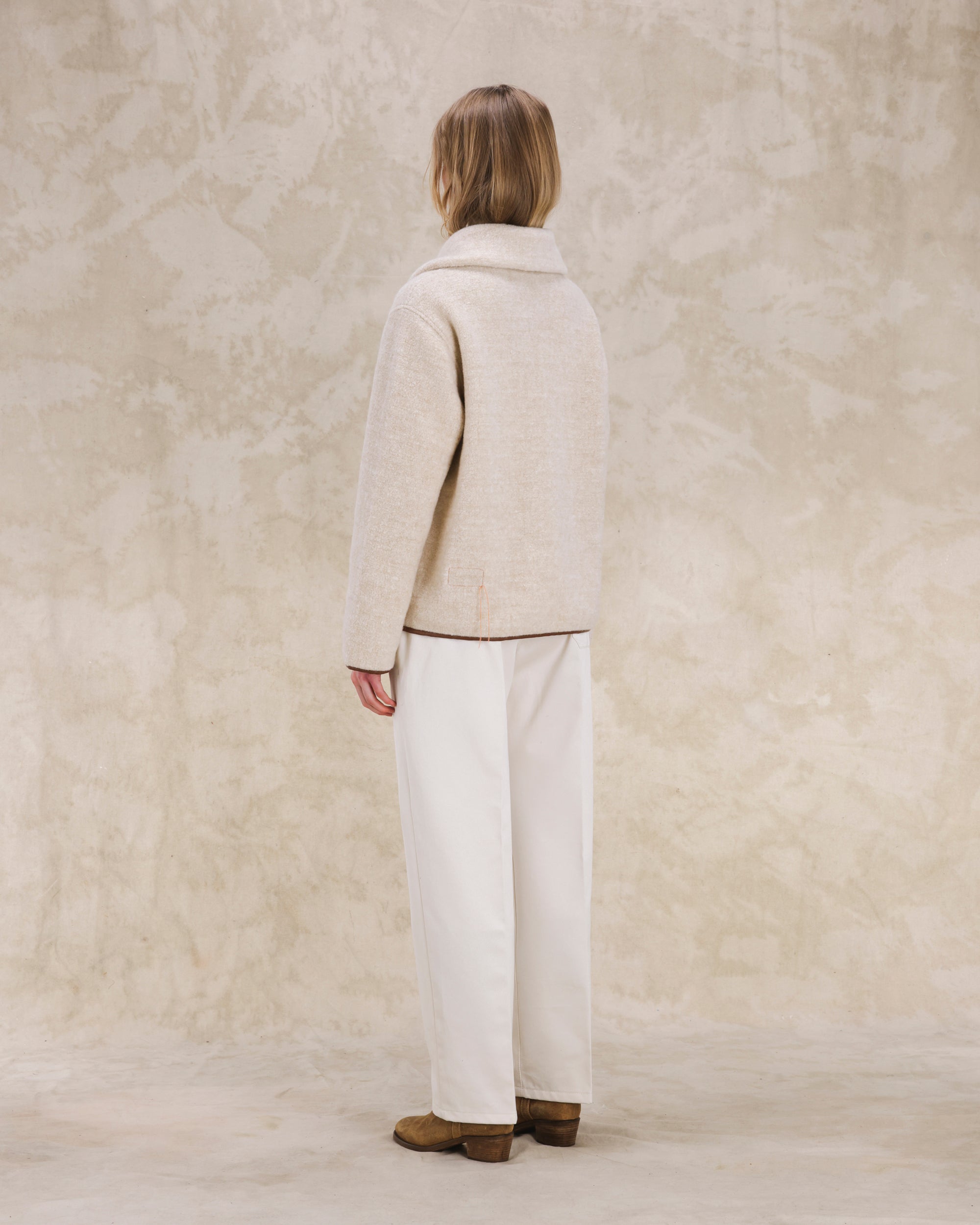 Lolie Giacca Teddy In Cashmere E Seta