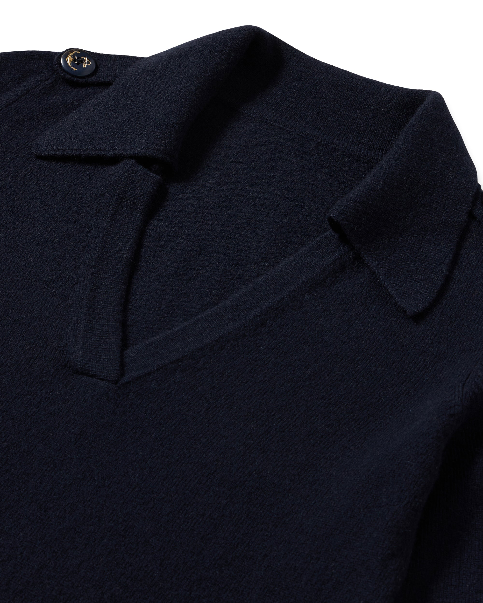 Lou Polo Cashmere V Neck