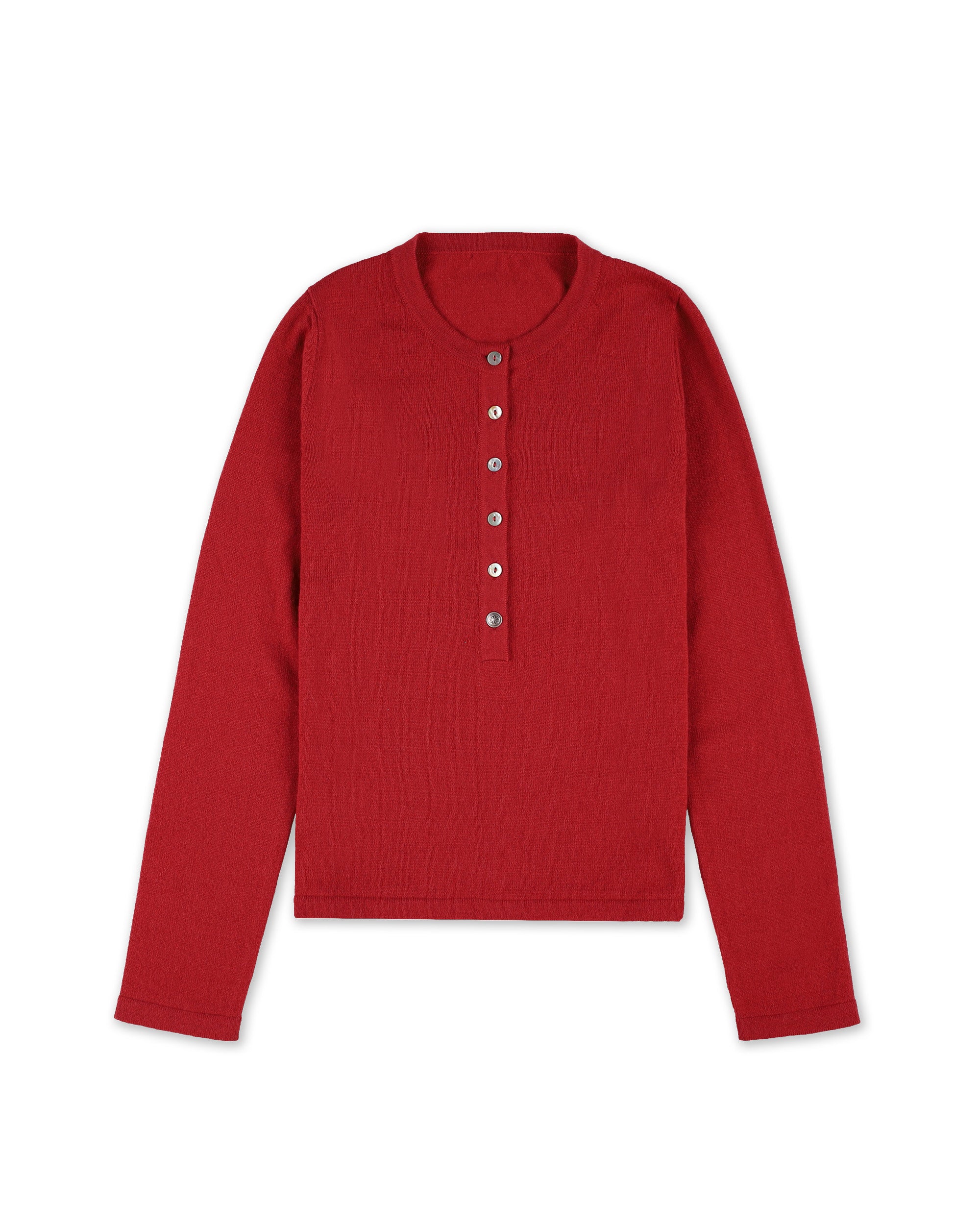 Lou Knit Henley Cashmere