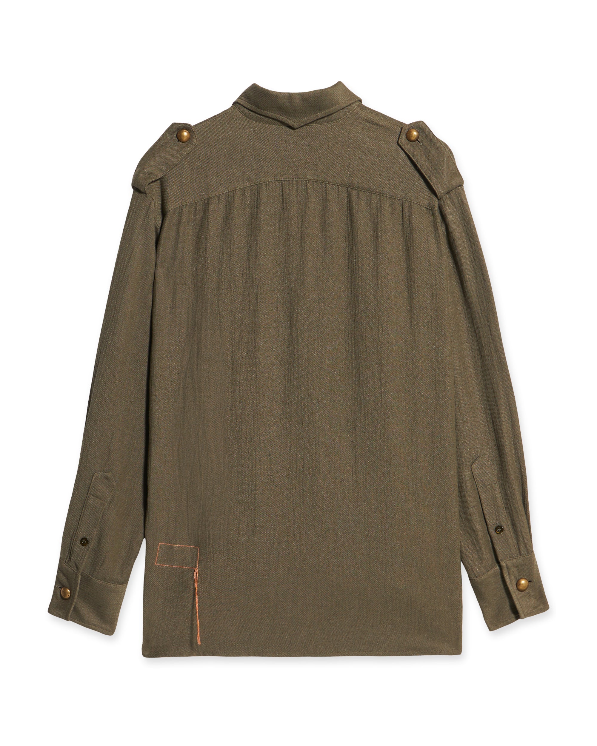Luke Shirt Sahariana Linen E Viscosa