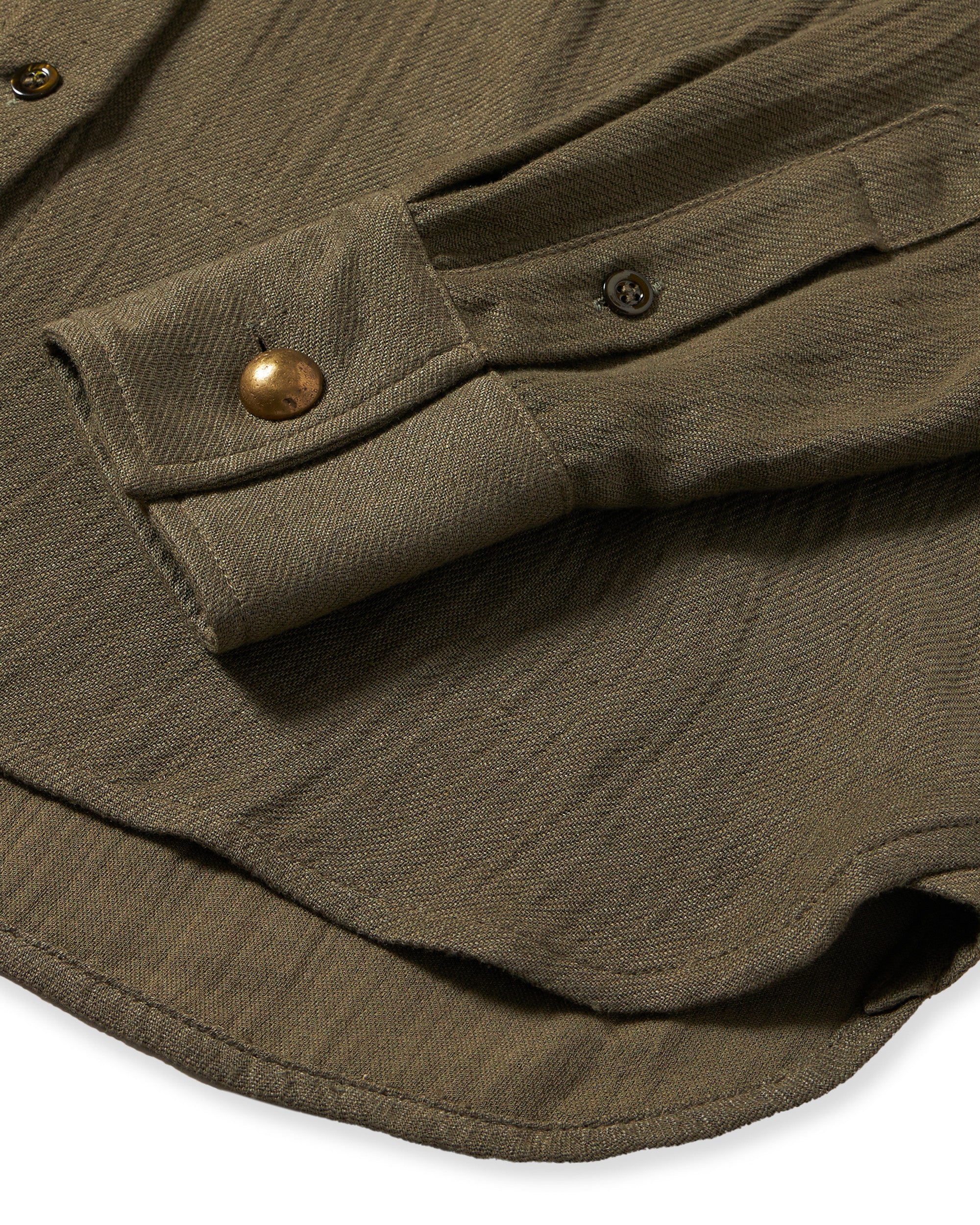 Luke Shirt Sahariana Linen E Viscosa