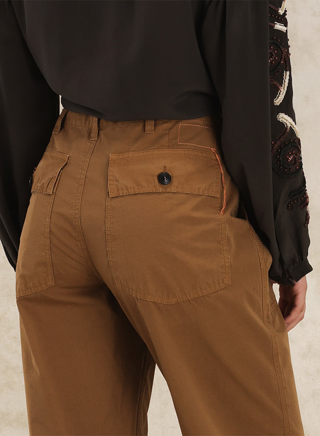 Newfatigue Pantaloni Fatigue In Tela Paracadute