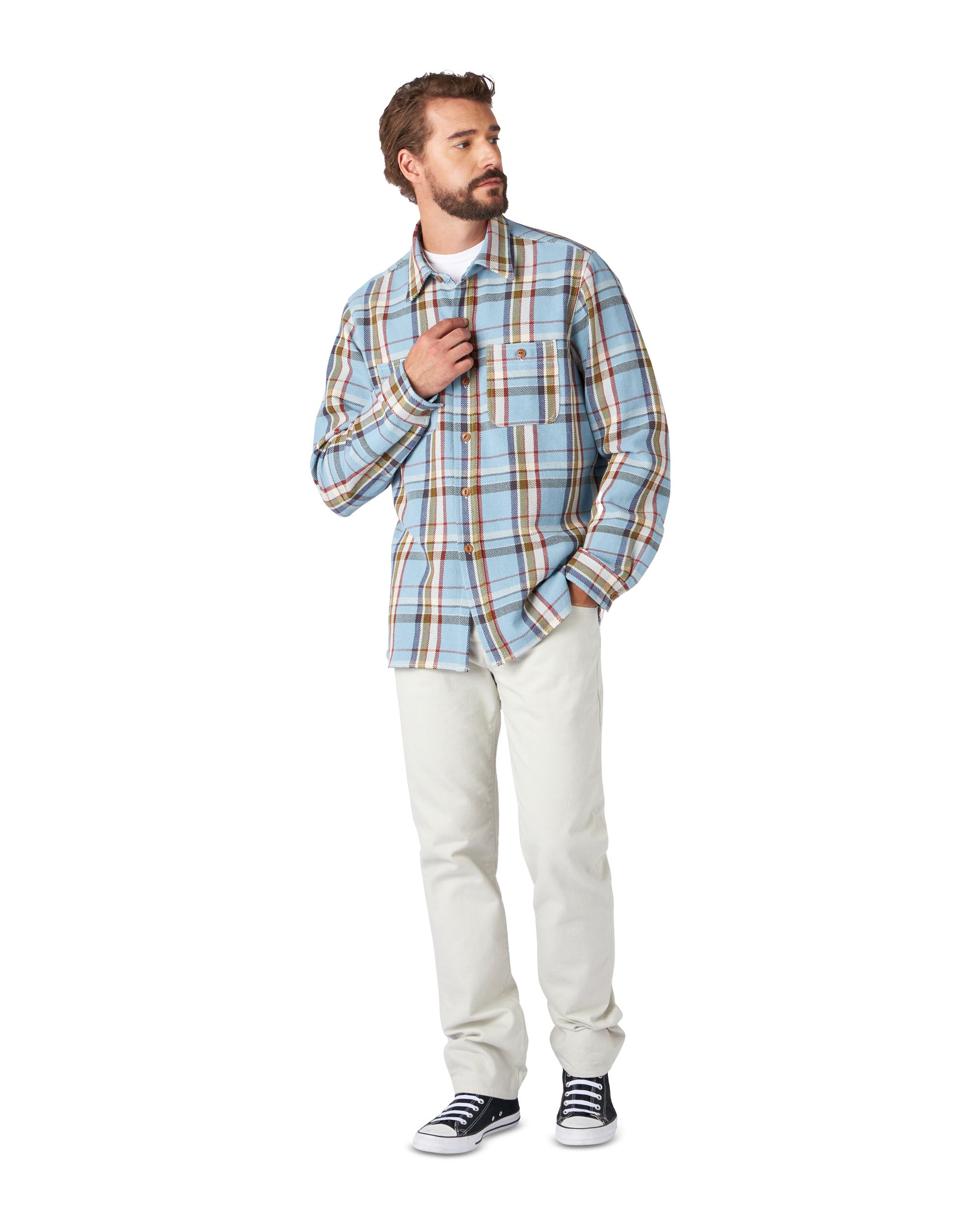 Work Shirt Cotton Check